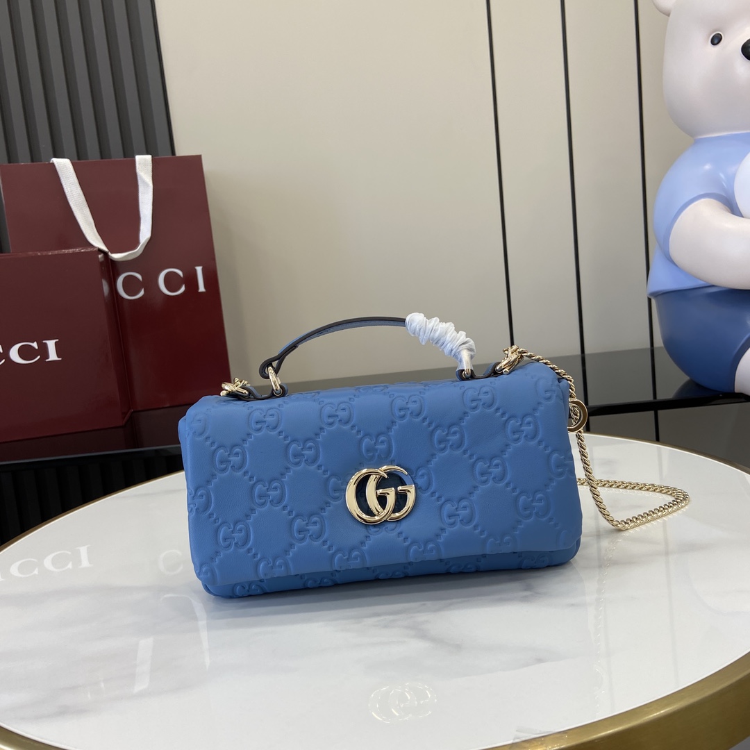 Gucci GG Milano Mini Top Handle Bag - DesignerGu