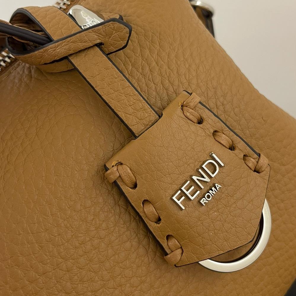 Fendi By The Way Selleria Medium Selleria Bag With 192 Hand-sewn Topstitches - DesignerGu