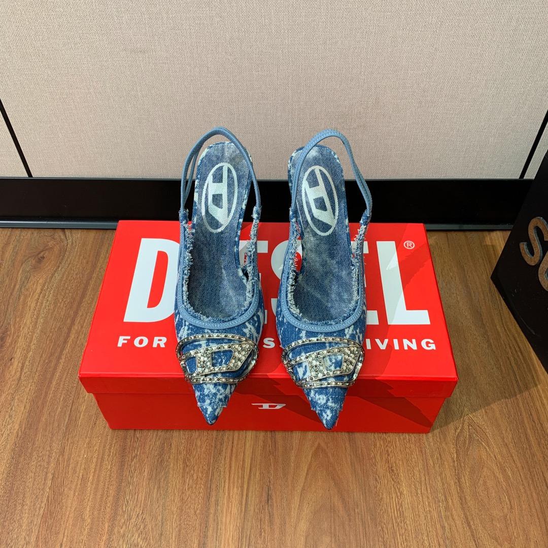 Diesel Women's Blue Venus Heels - DesignerGu