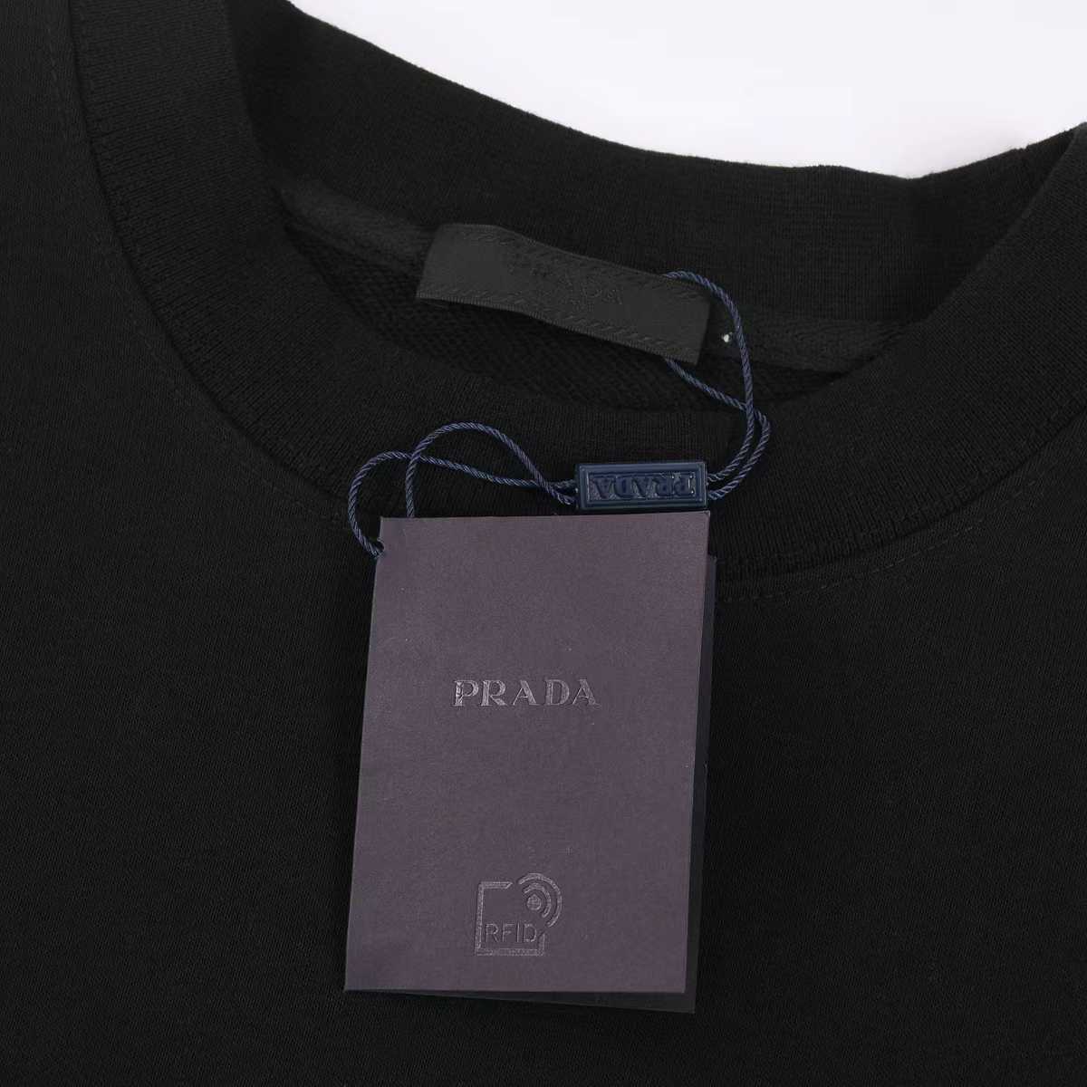 Prada Cotton Sweatshirt  - DesignerGu