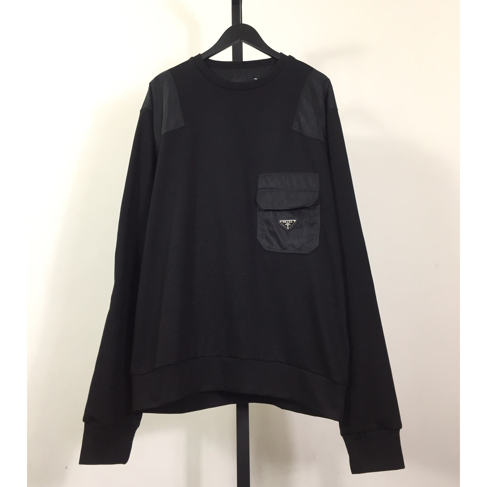 Prada Technical Fabric Sweatshirt - DesignerGu