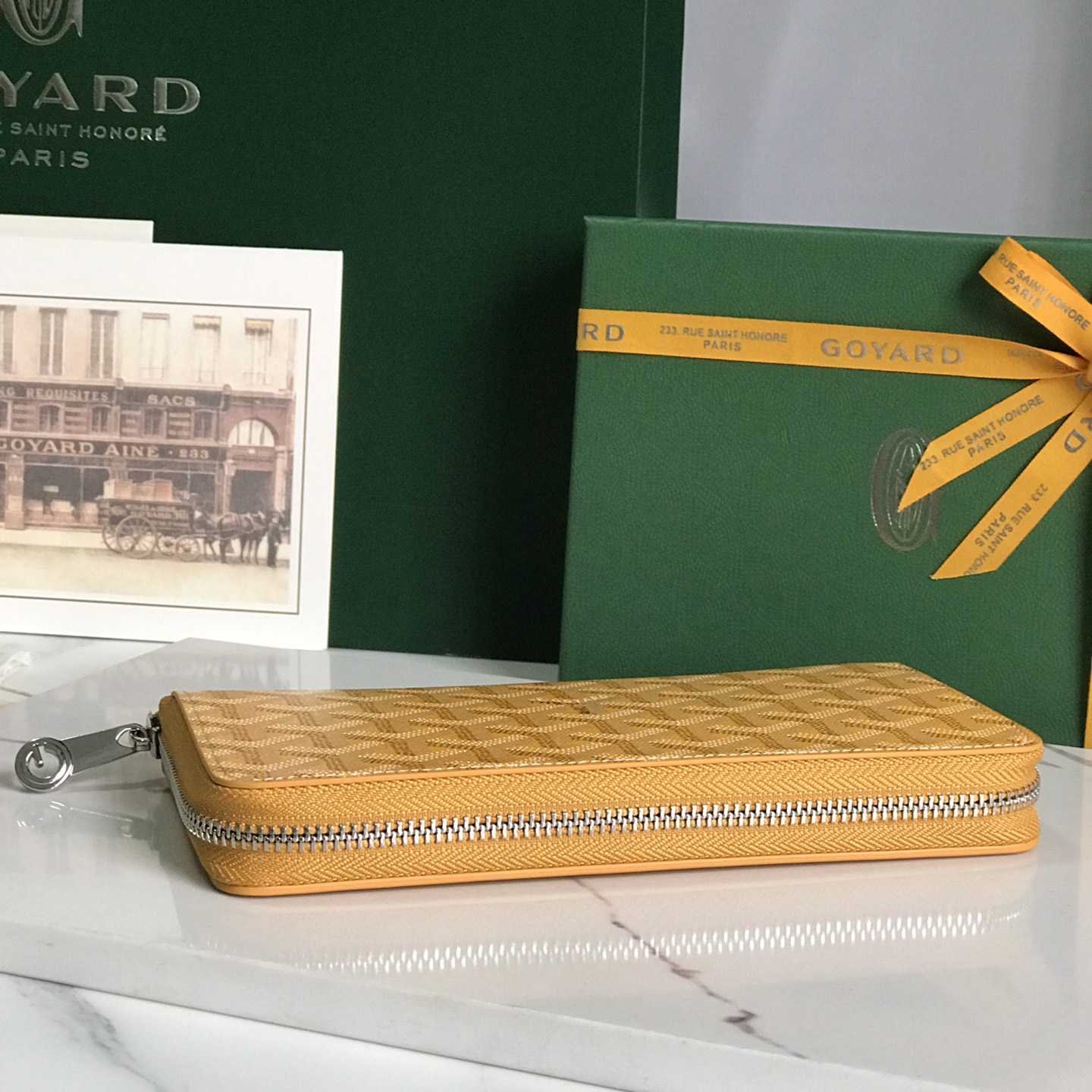 Goyard Matignon GM Wallet - DesignerGu