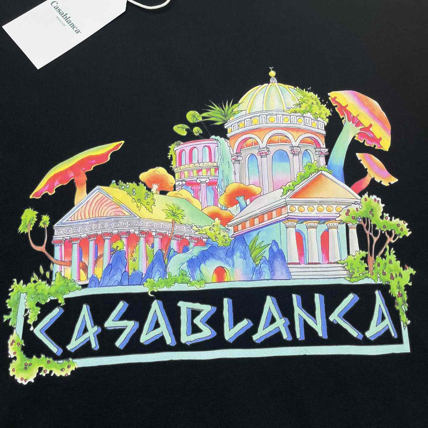 Casablanca The Road To Knowledge Printed T-shirt     C905 - DesignerGu