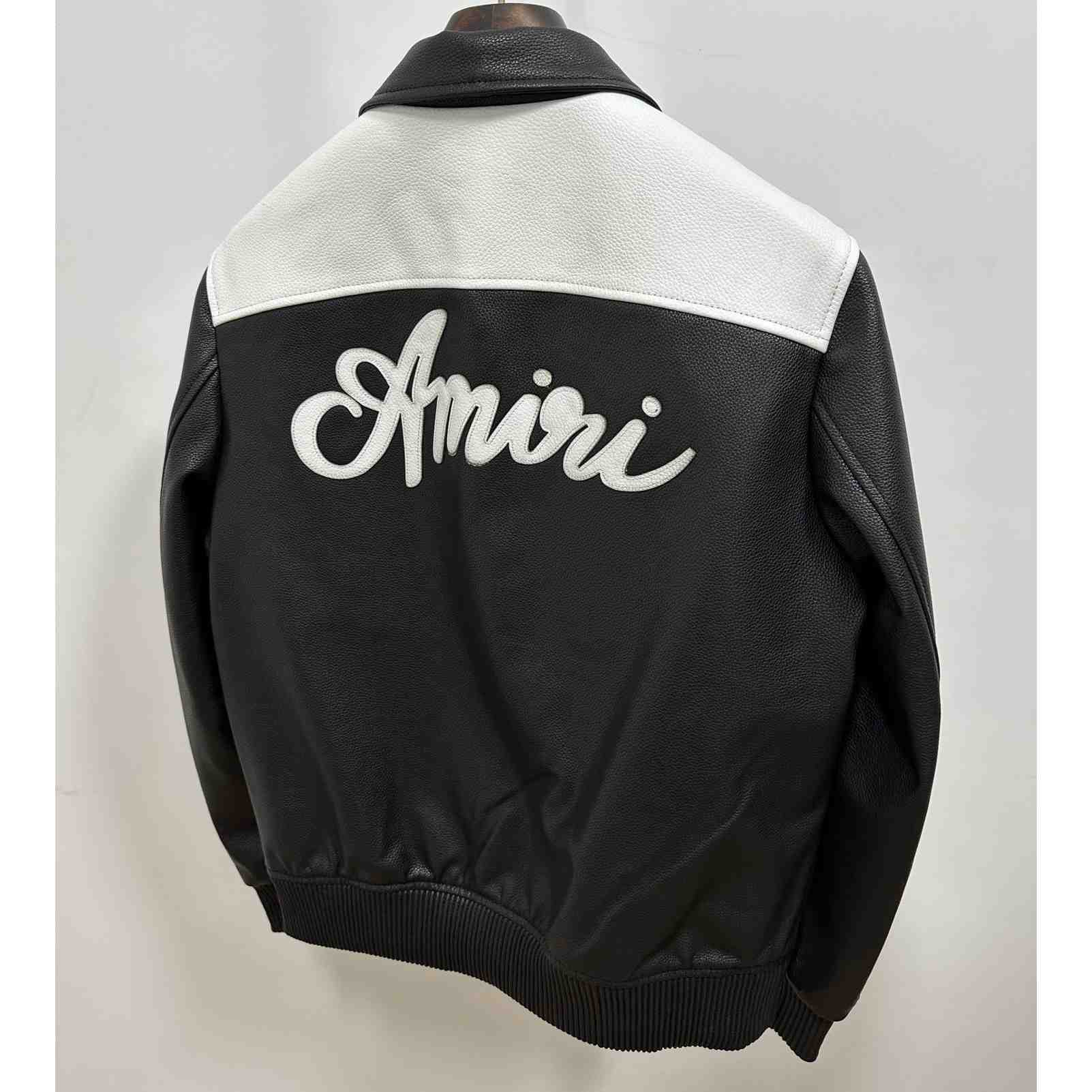 Amiri MA Swirl Band Jacket 'Black' - DesignerGu