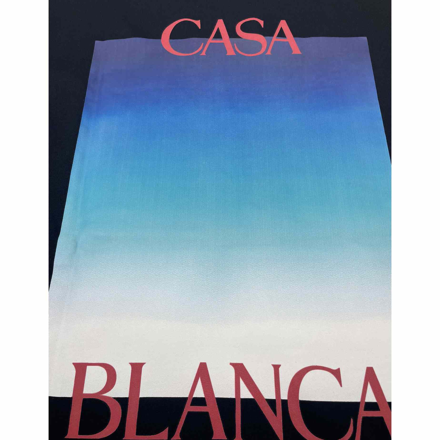 Casablanca Gradient Casa Logo T-shirt     C916 - DesignerGu