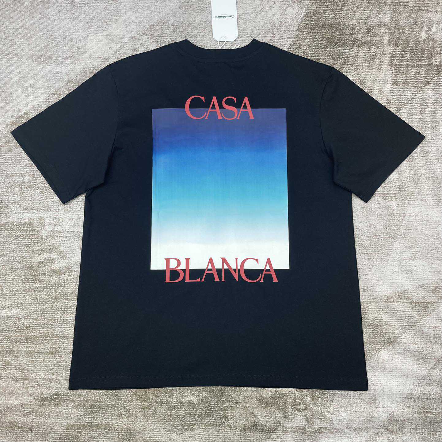 Casablanca Gradient Casa Logo T-shirt     C916 - DesignerGu