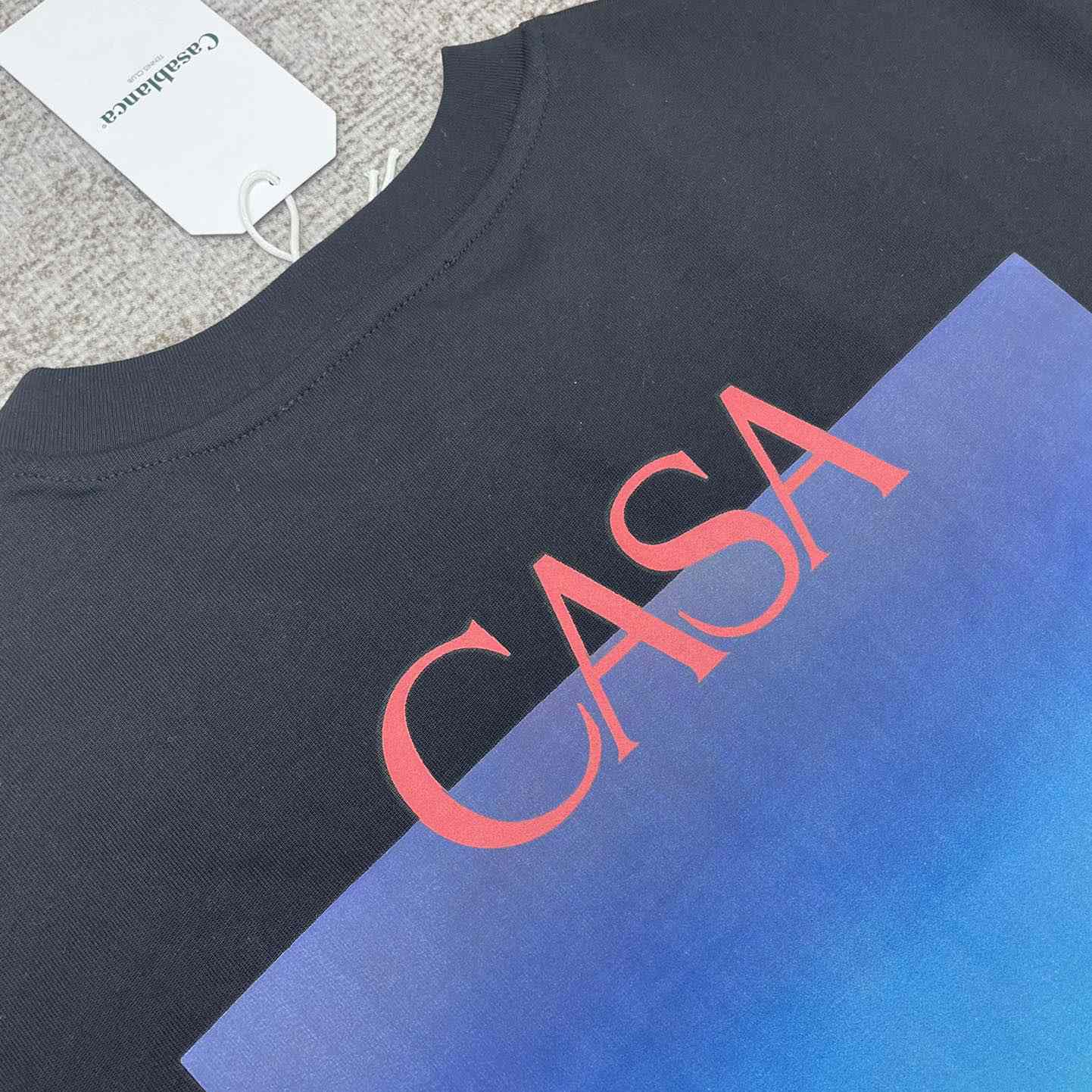 Casablanca Gradient Casa Logo T-shirt     C916 - DesignerGu