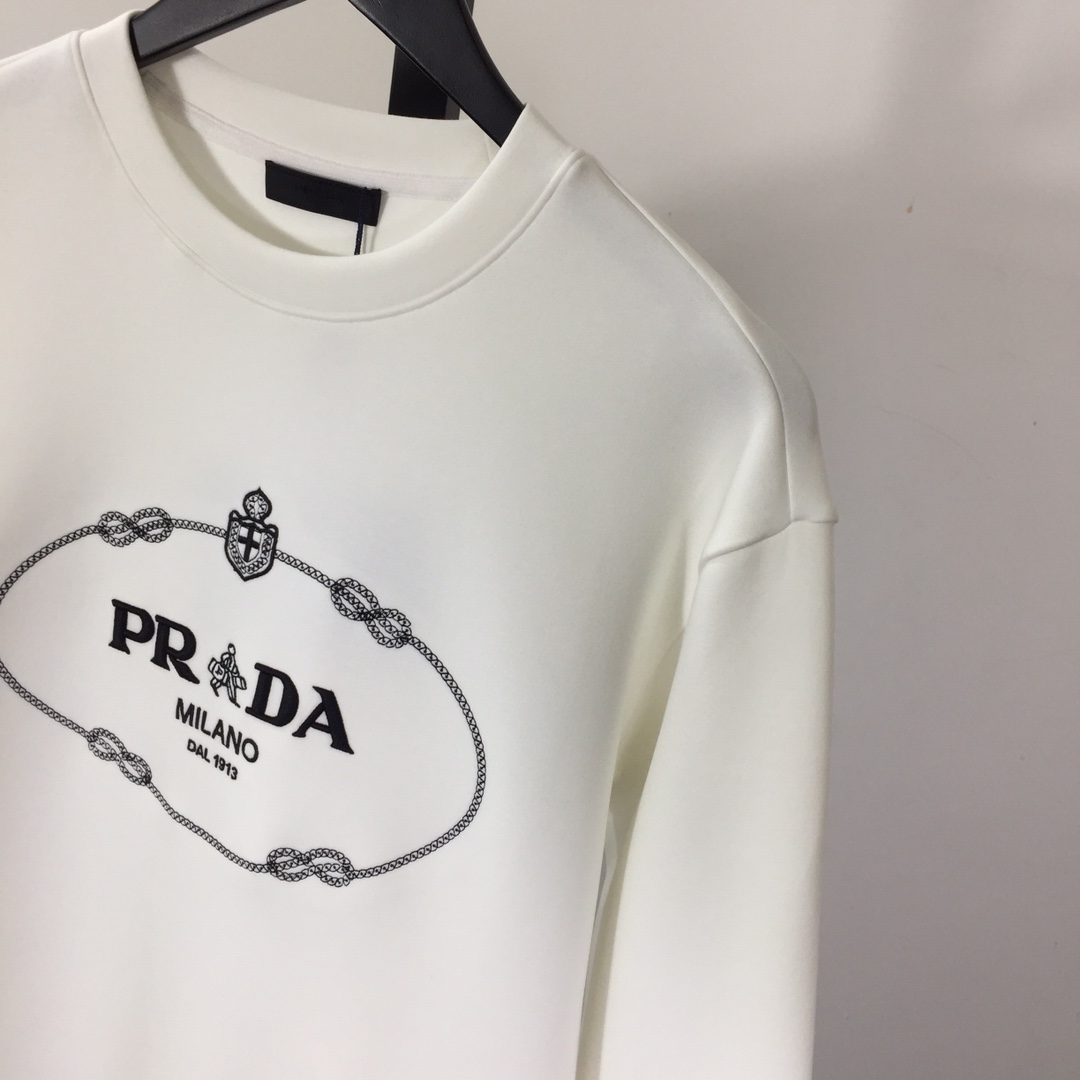 Prada Cotton Sweatshirt - DesignerGu