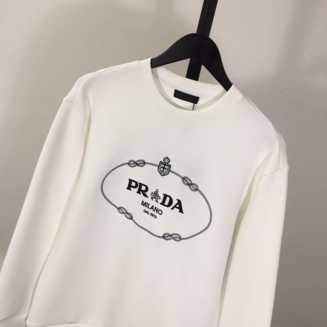 Prada Cotton Sweatshirt - DesignerGu