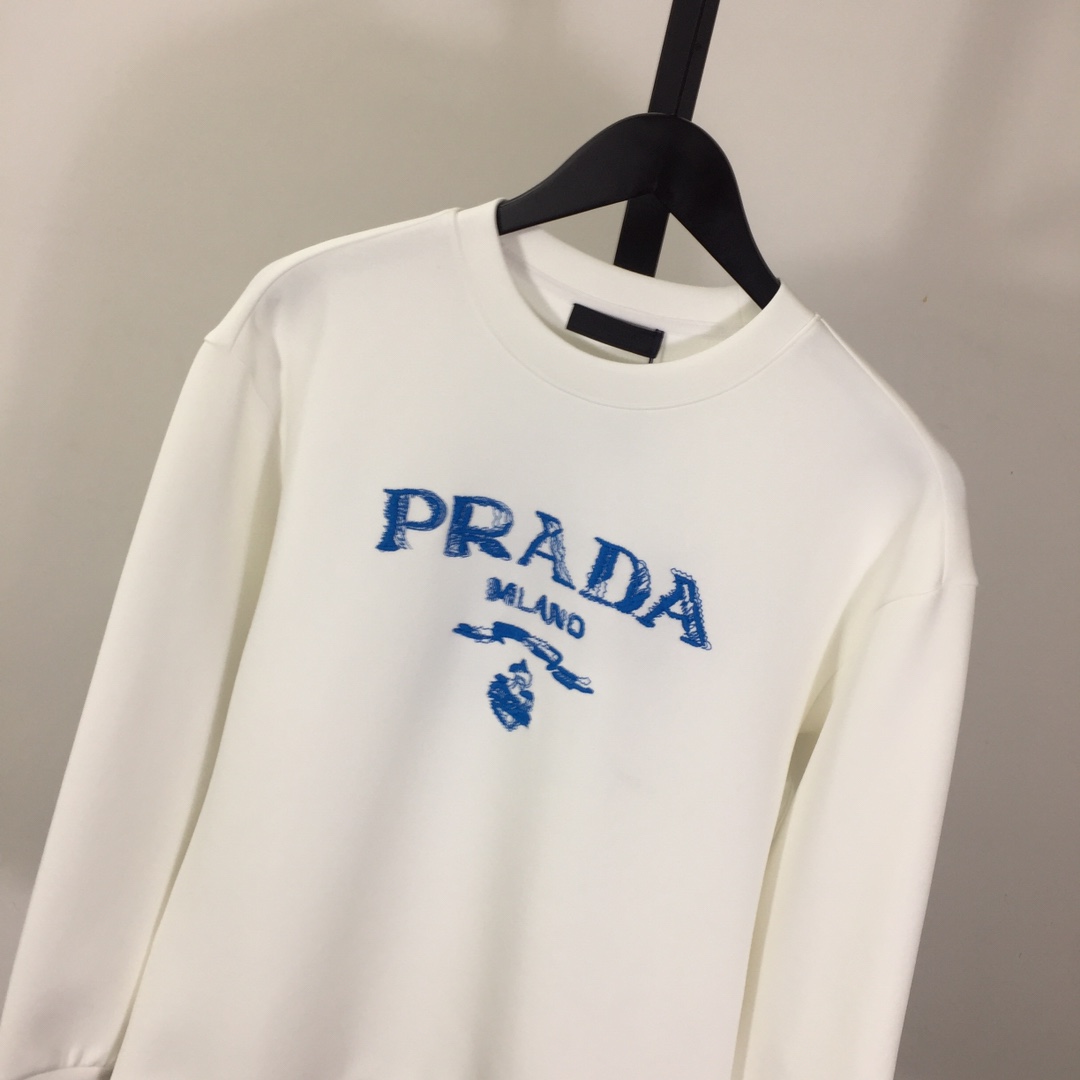 Prada Cotton Sweatshirt - DesignerGu