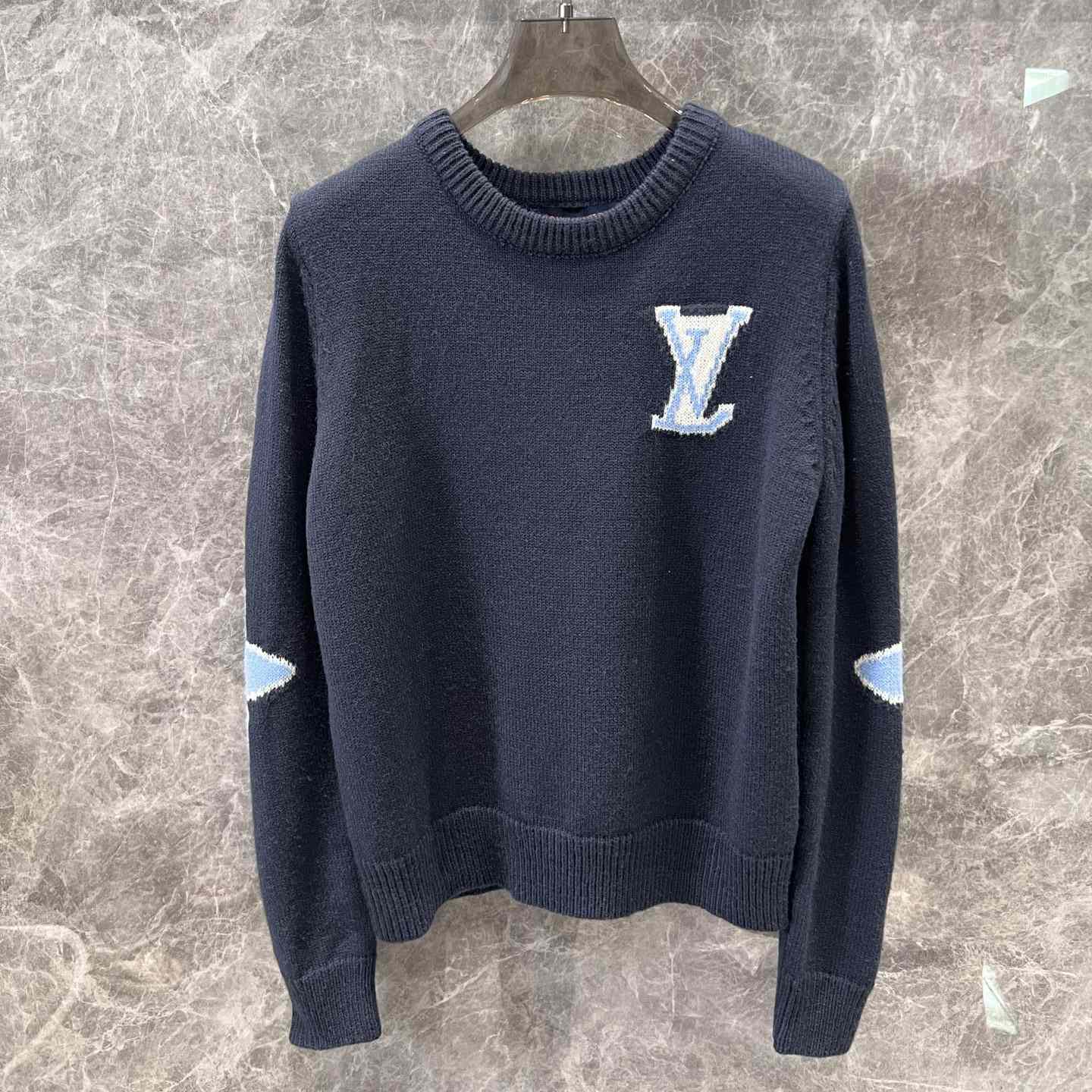 Louis Vuitton Chunky Wool Blend Pullover   - DesignerGu