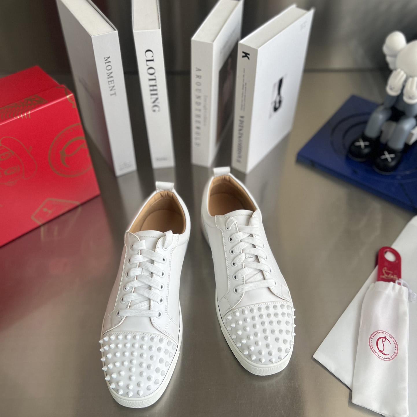 Christian Louboutin Louis Junior Spikes Sneakers - DesignerGu