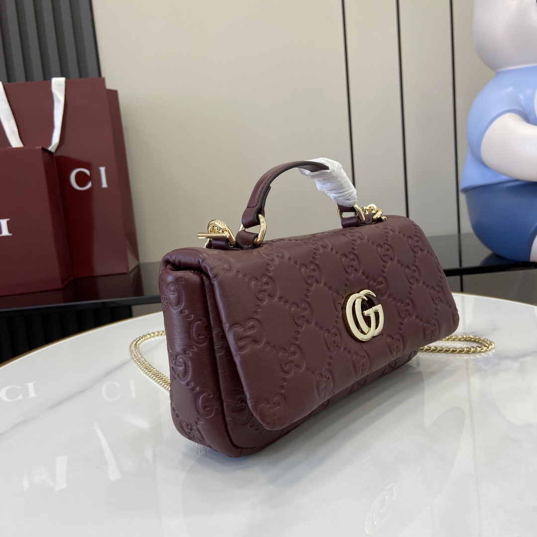 Gucci GG Milano Mini Top Handle Bag - DesignerGu