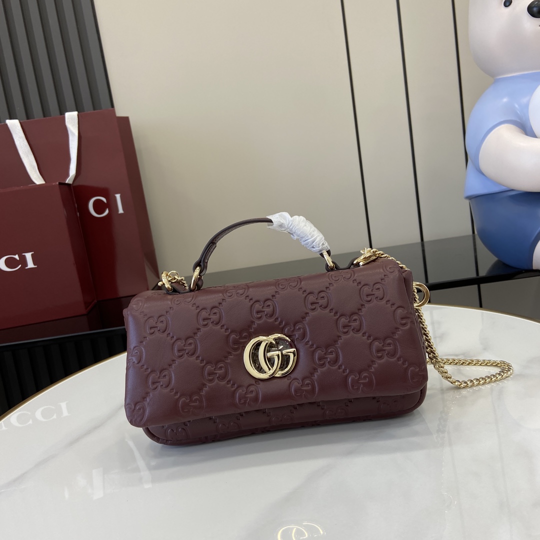 Gucci GG Milano Mini Top Handle Bag - DesignerGu