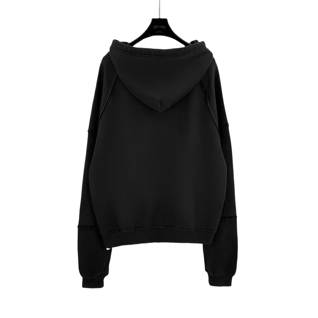 Rick Owens Cotton Zip-up Hoodie - DesignerGu