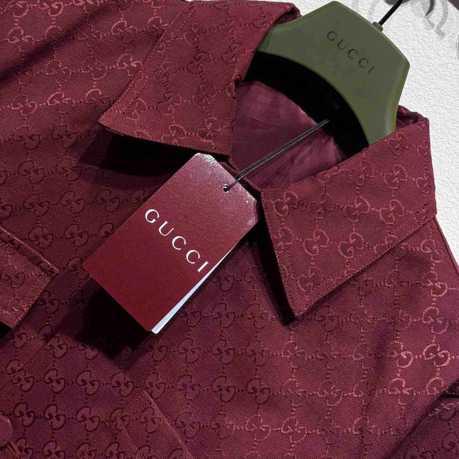 Gucci GG Mixed Cotton Jacket - DesignerGu