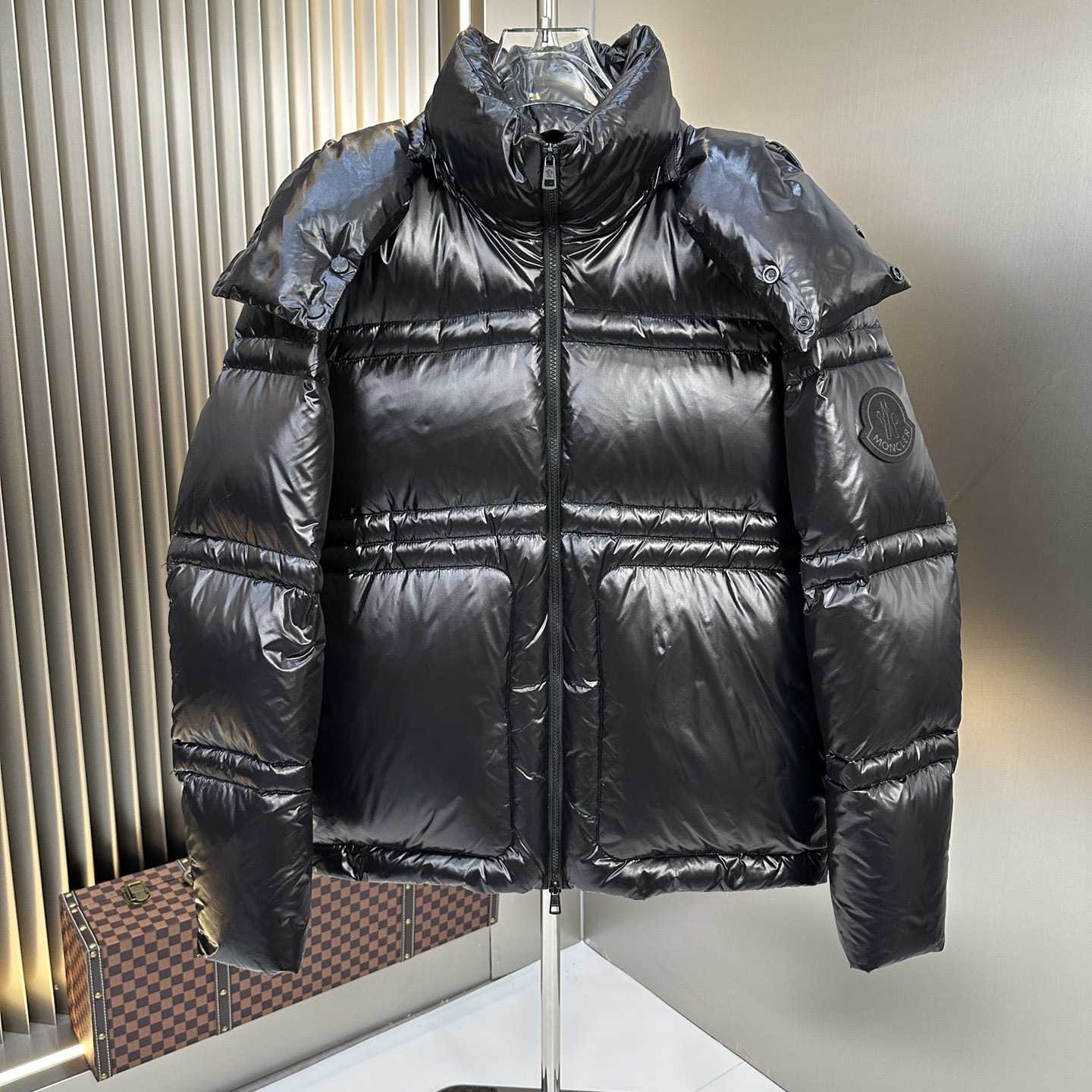 Moncler Thuban Nylon Laquè Down Jacket - DesignerGu