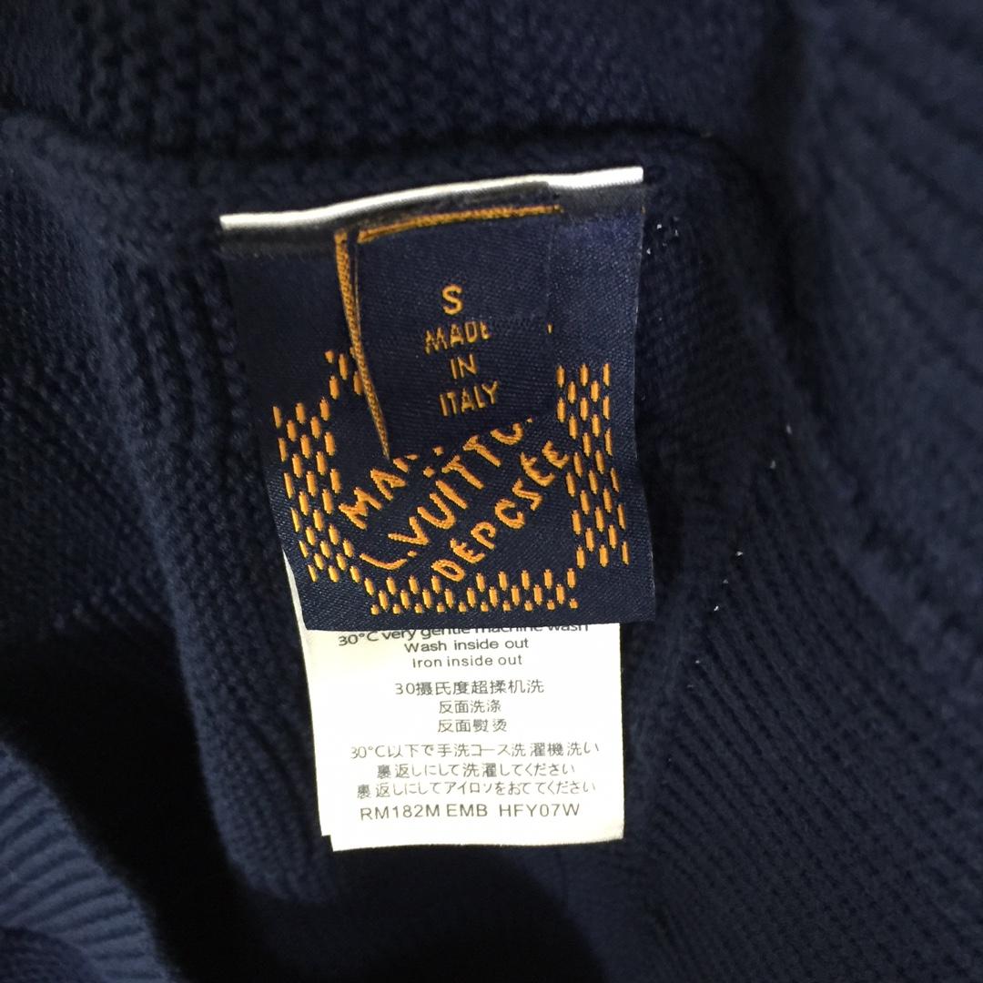 Louis Vuitton Damier Pullover With Pearl Signature   1AFIVM - DesignerGu