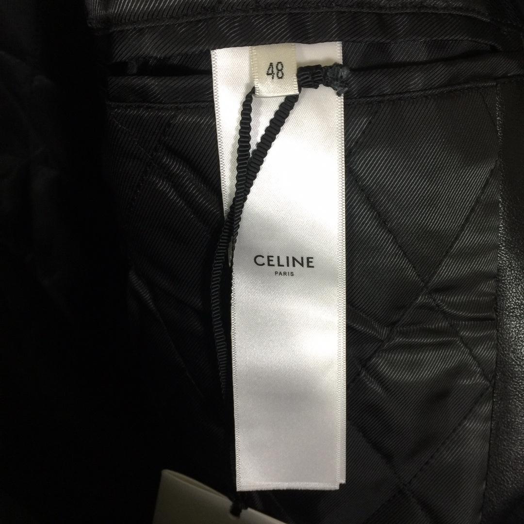 Celine Oversized Teddy Jacket In Calfskin  - DesignerGu