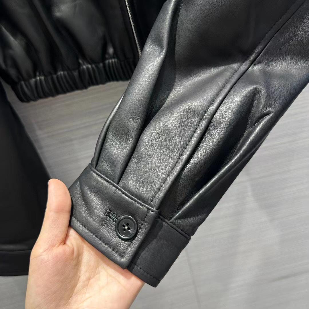 Prada Leather Jacket - DesignerGu