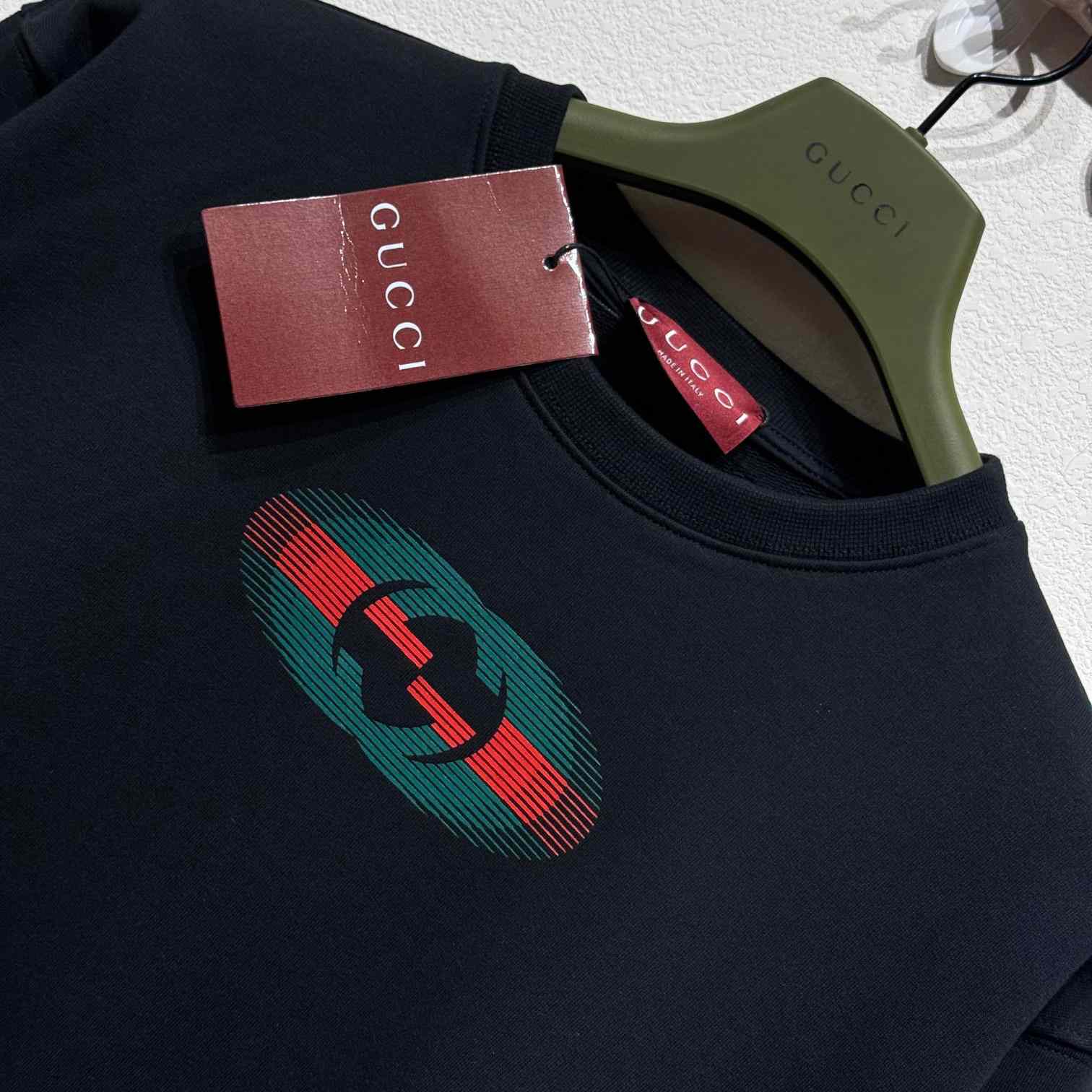 Gucci Cotton Sweatshirt With Logo - DesignerGu