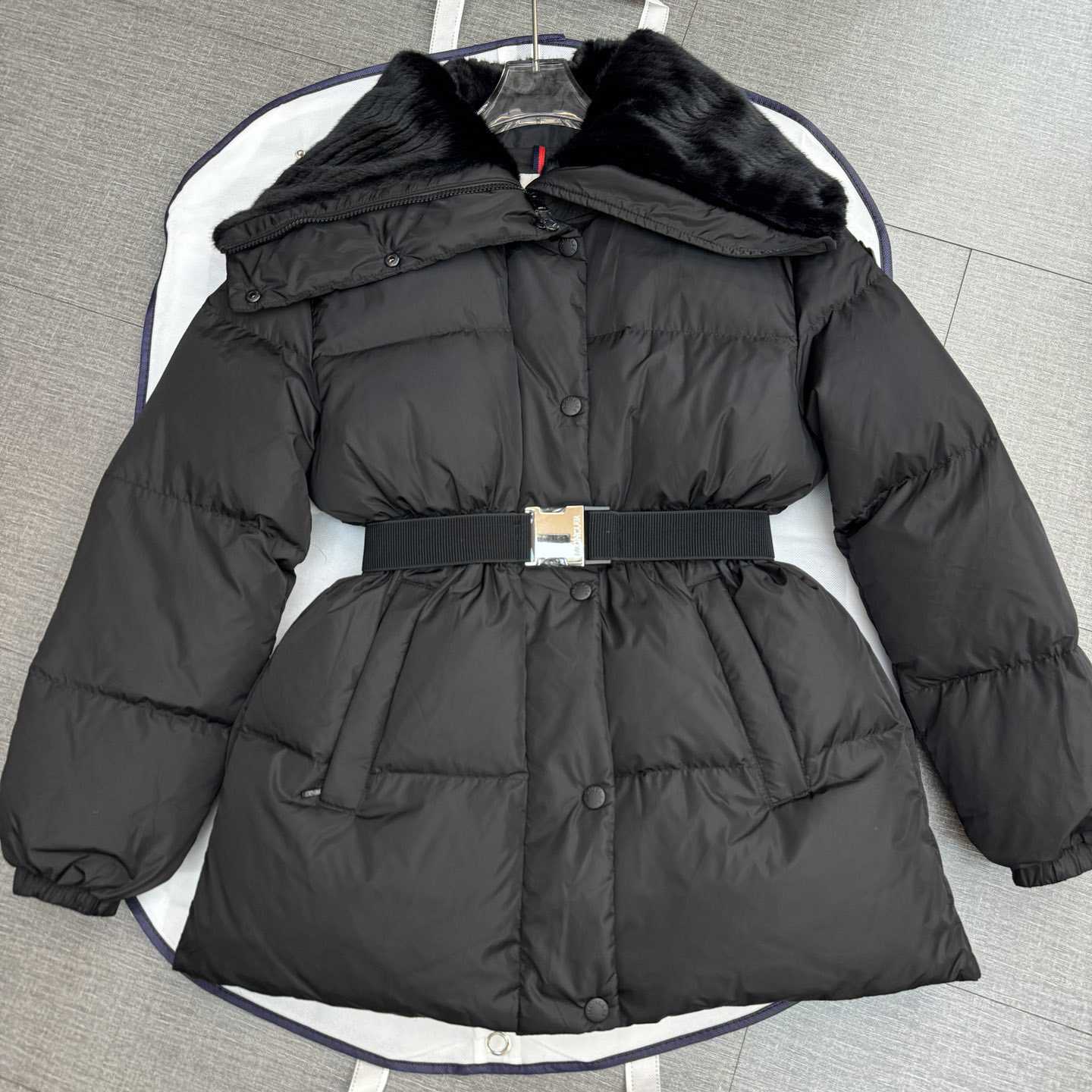 Moncler Bruneaux Long Down Jacket - DesignerGu