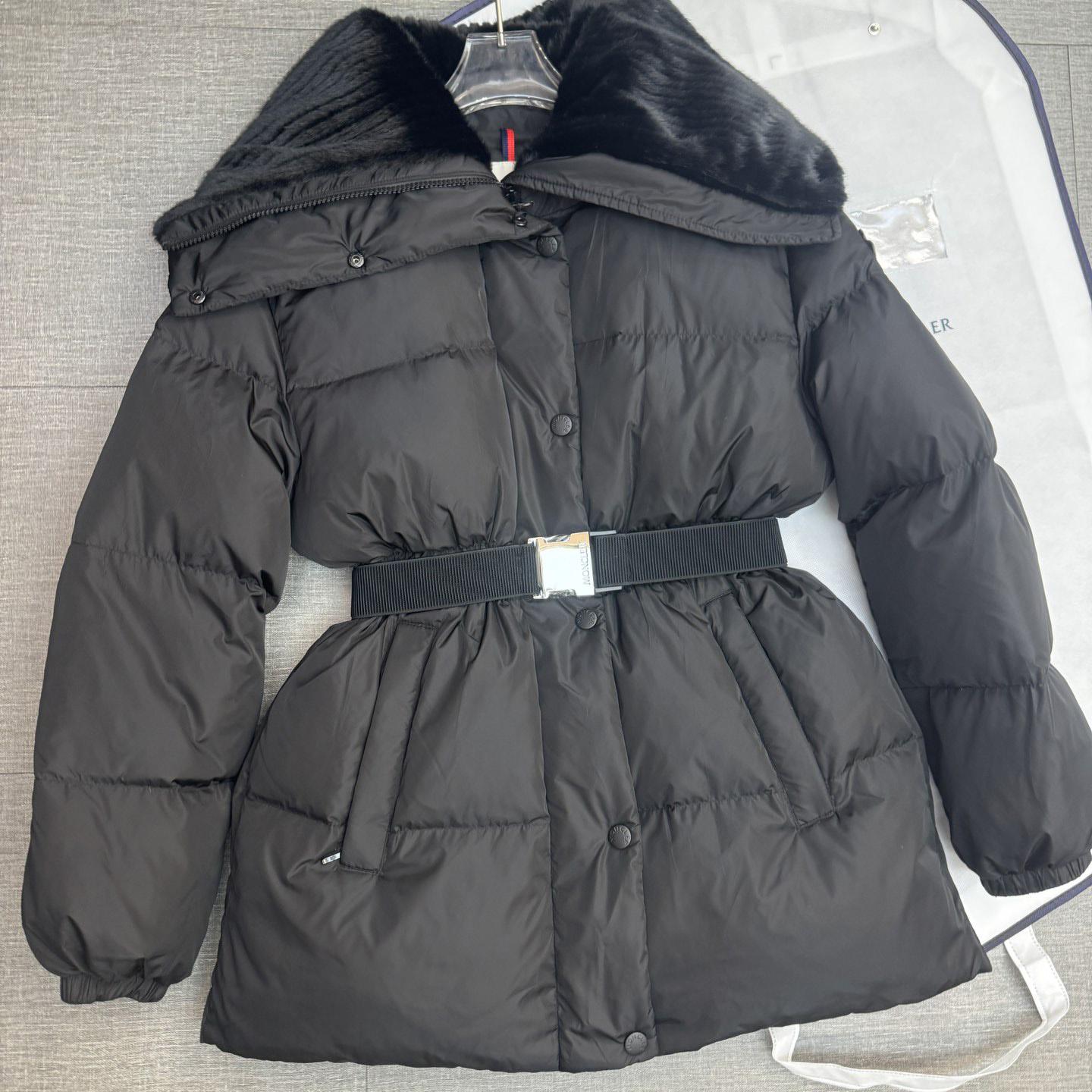 Moncler Bruneaux Long Down Jacket - DesignerGu