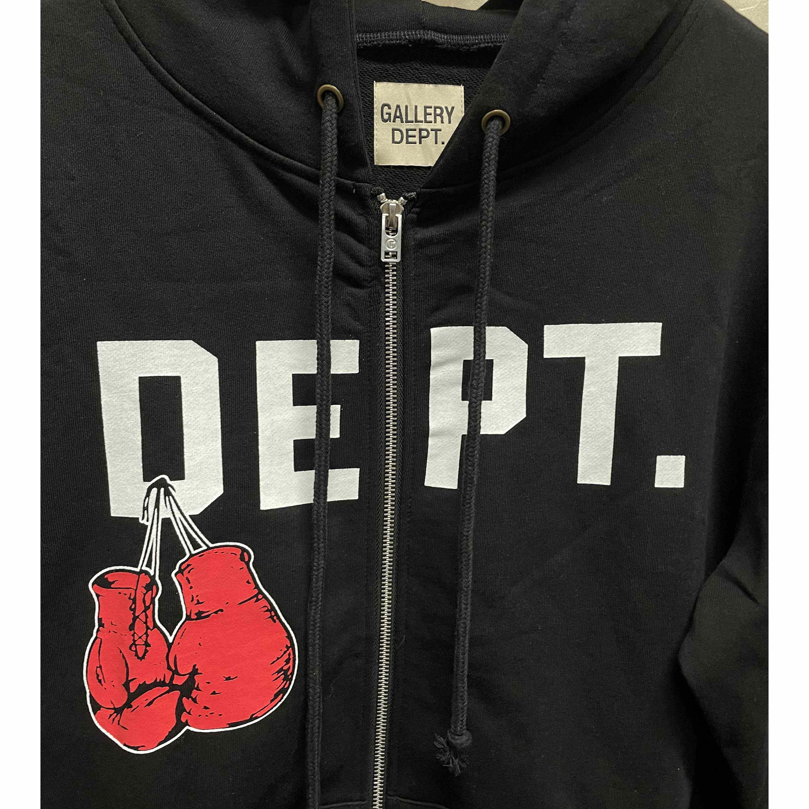 Gallery Dept. Boxing Merch Zip Hoodie - DesignerGu