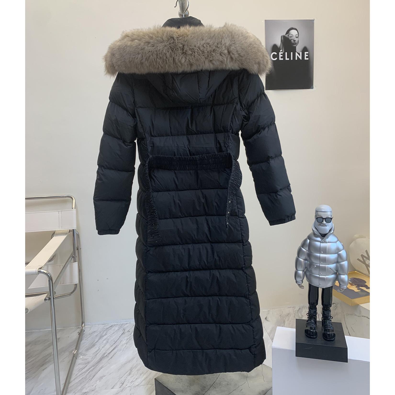 Moncler Leersie Long Down Jacket - DesignerGu