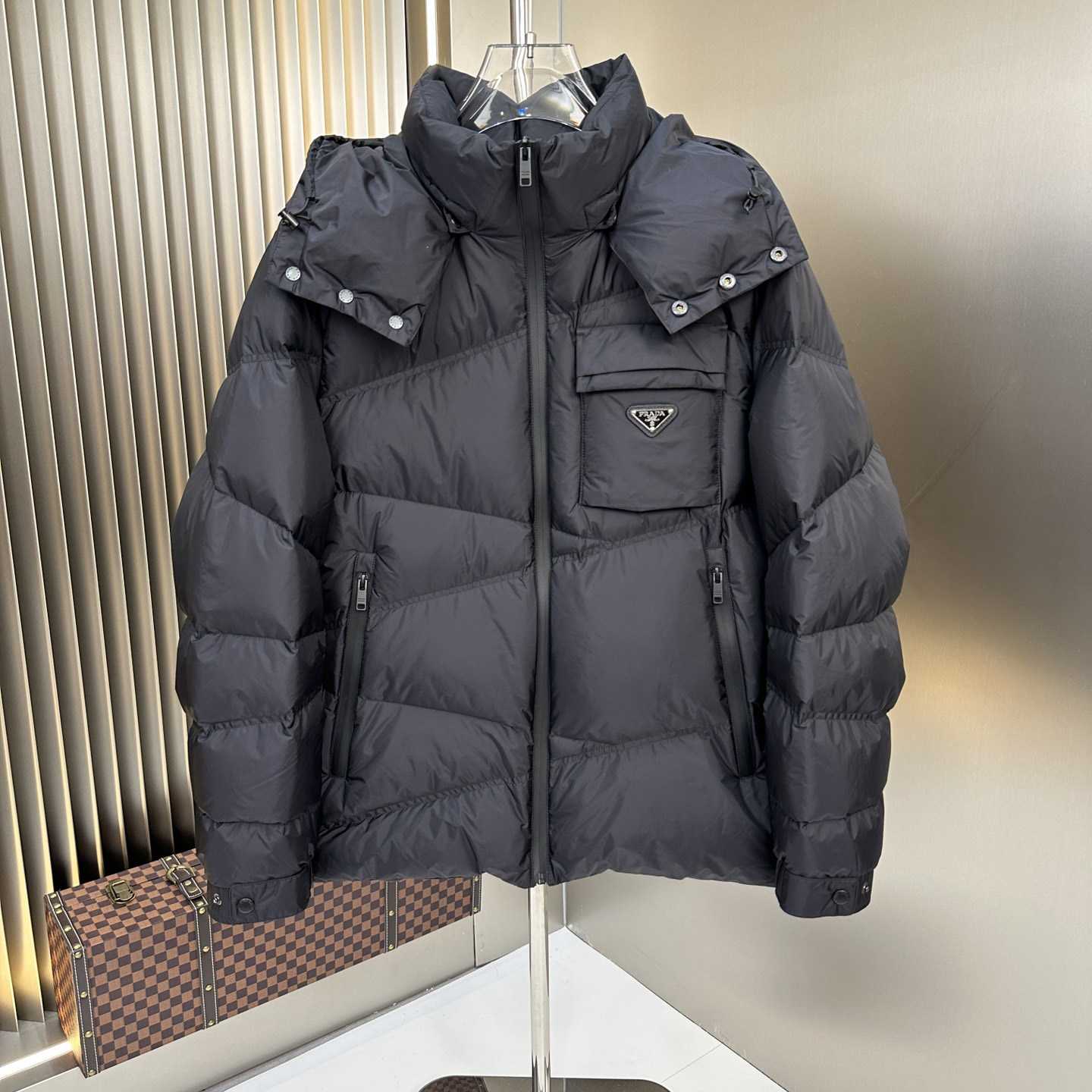 Prada Re-nylon Down Jacket - DesignerGu