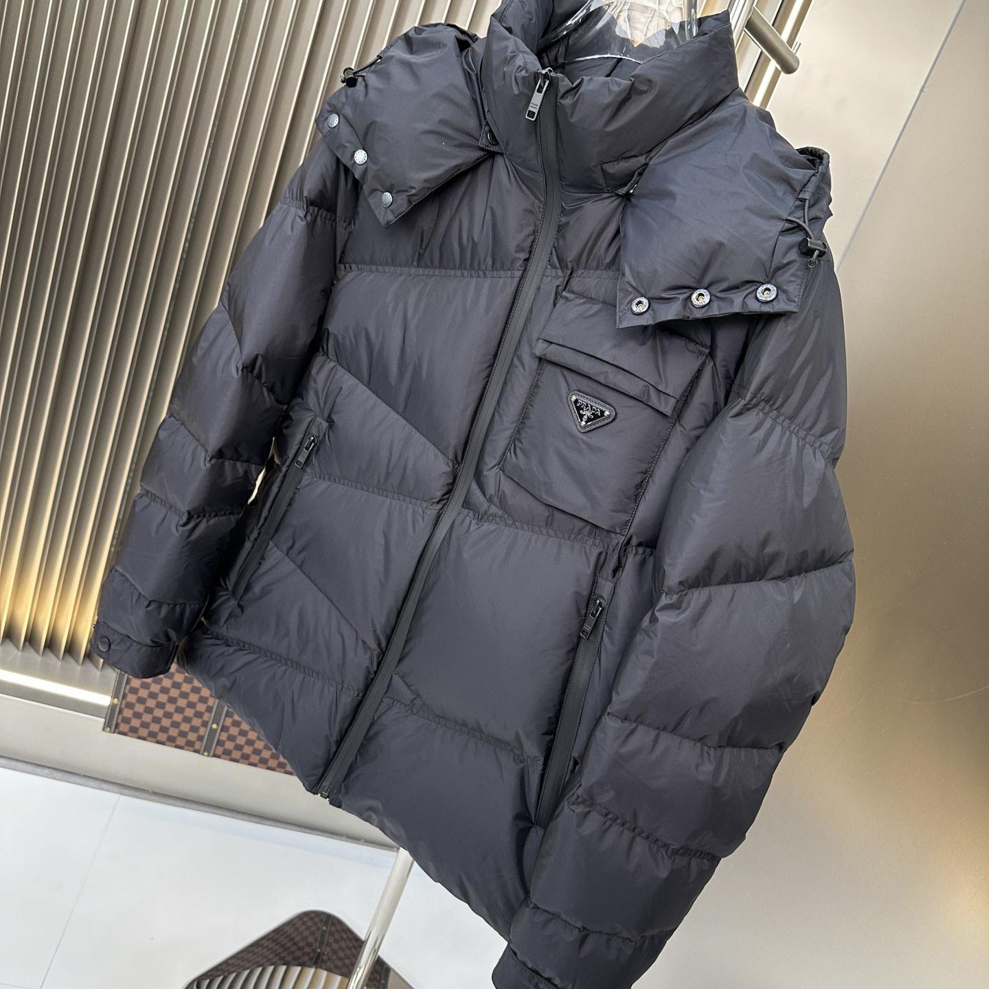 Prada Re-nylon Down Jacket - DesignerGu