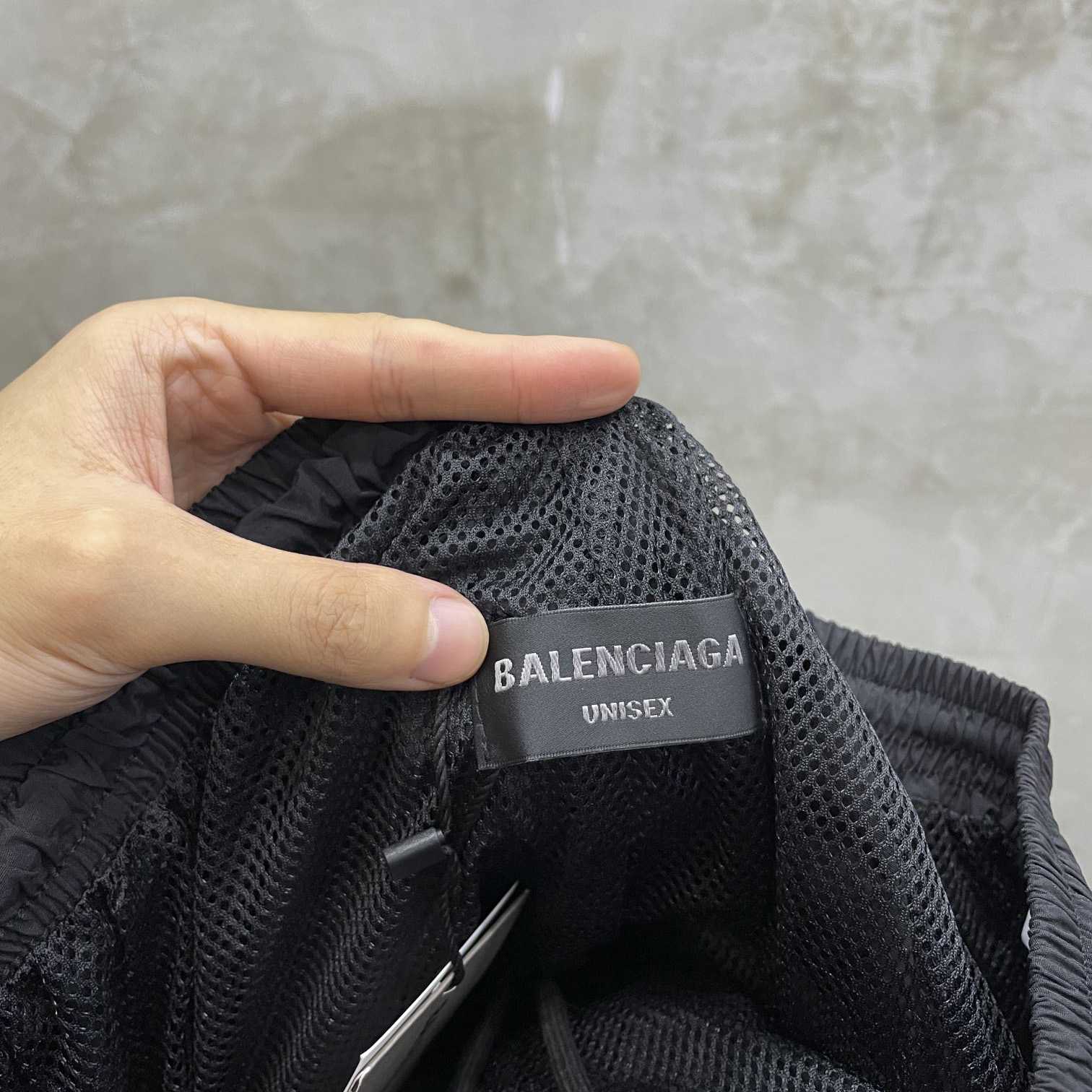 Balenciaga Outline Baggy Pants In Black - DesignerGu