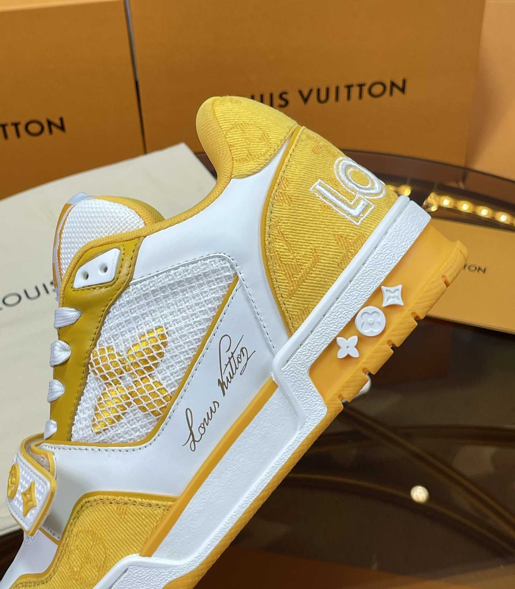 Louis Vuitton LV Trainer Sneaker     - DesignerGu