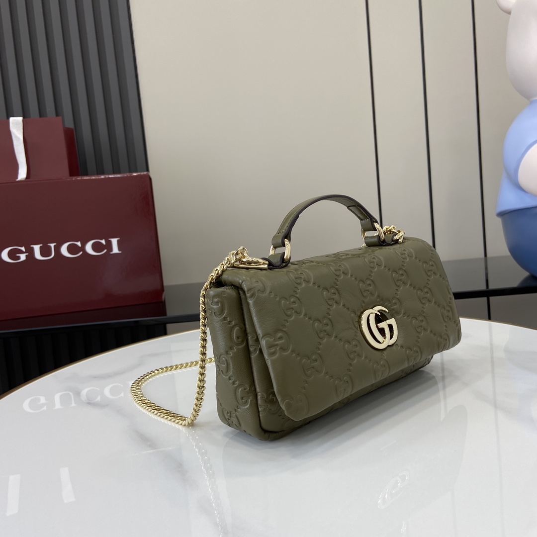 Gucci GG Milano Mini Top Handle Bag - DesignerGu