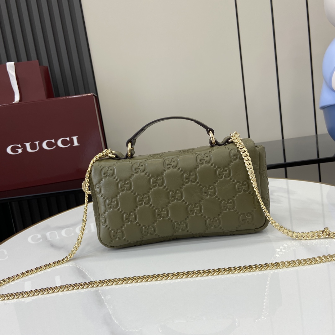 Gucci GG Milano Mini Top Handle Bag - DesignerGu