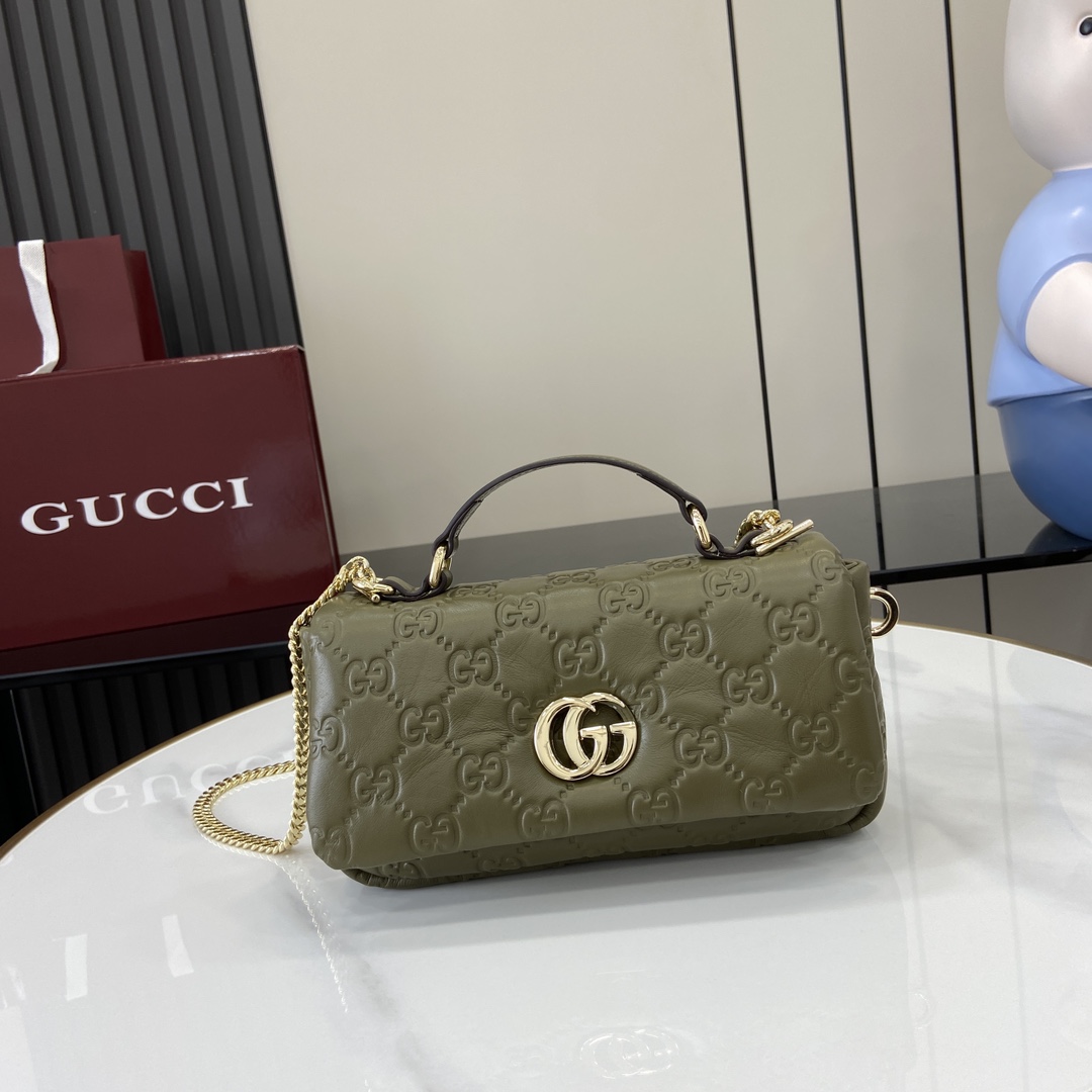 Gucci GG Milano Mini Top Handle Bag - DesignerGu