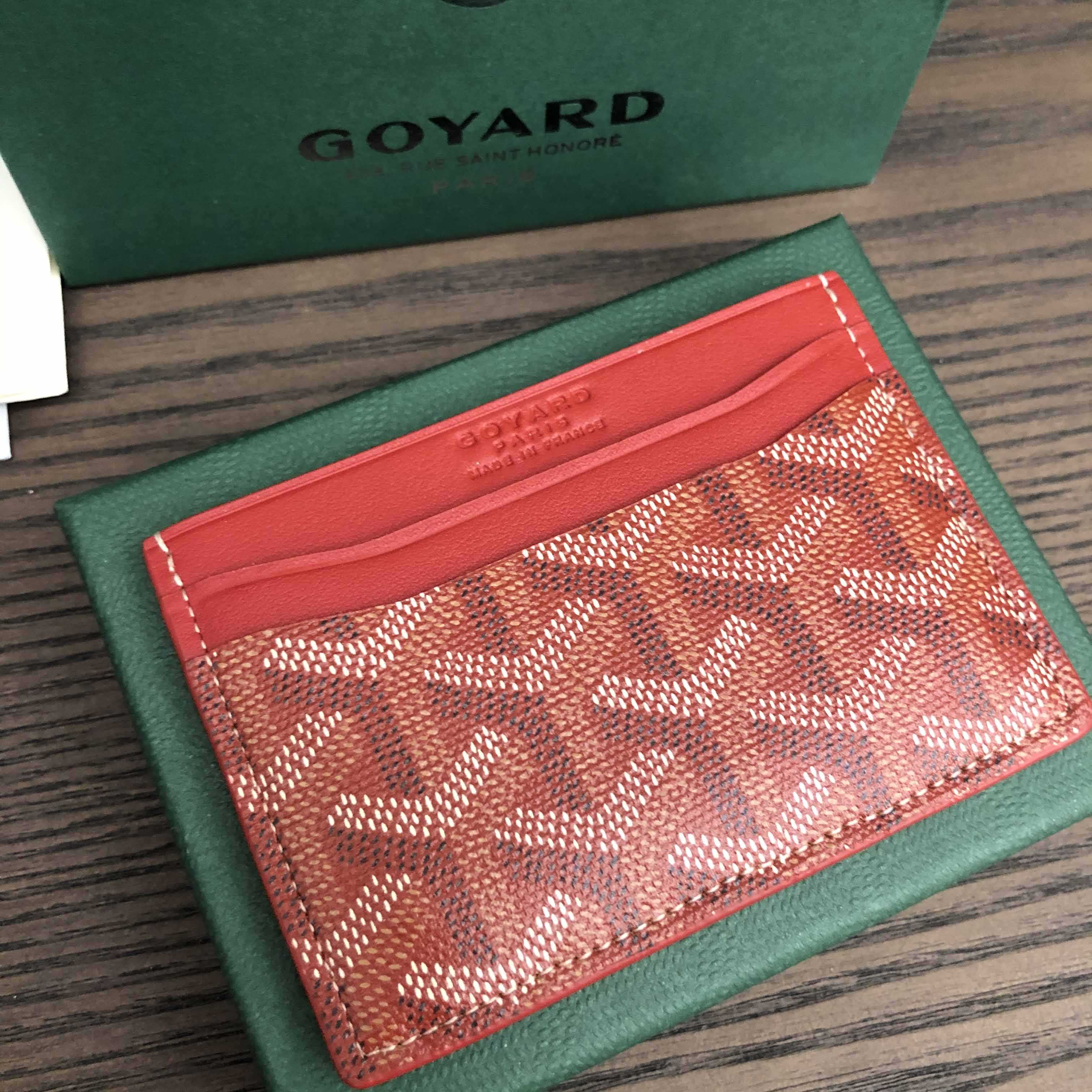 Goyard Card Holder  - DesignerGu