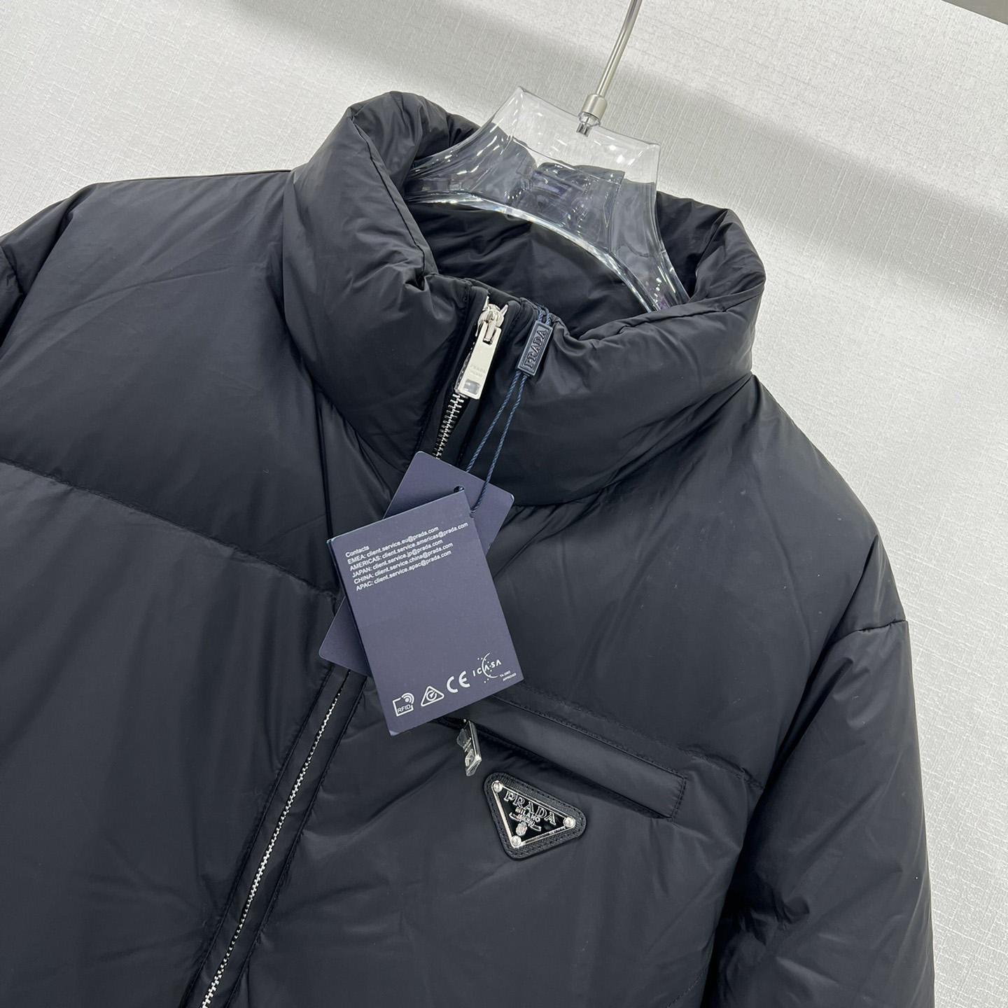 Prada Re-Nylon Gabardine Down Jacket - DesignerGu