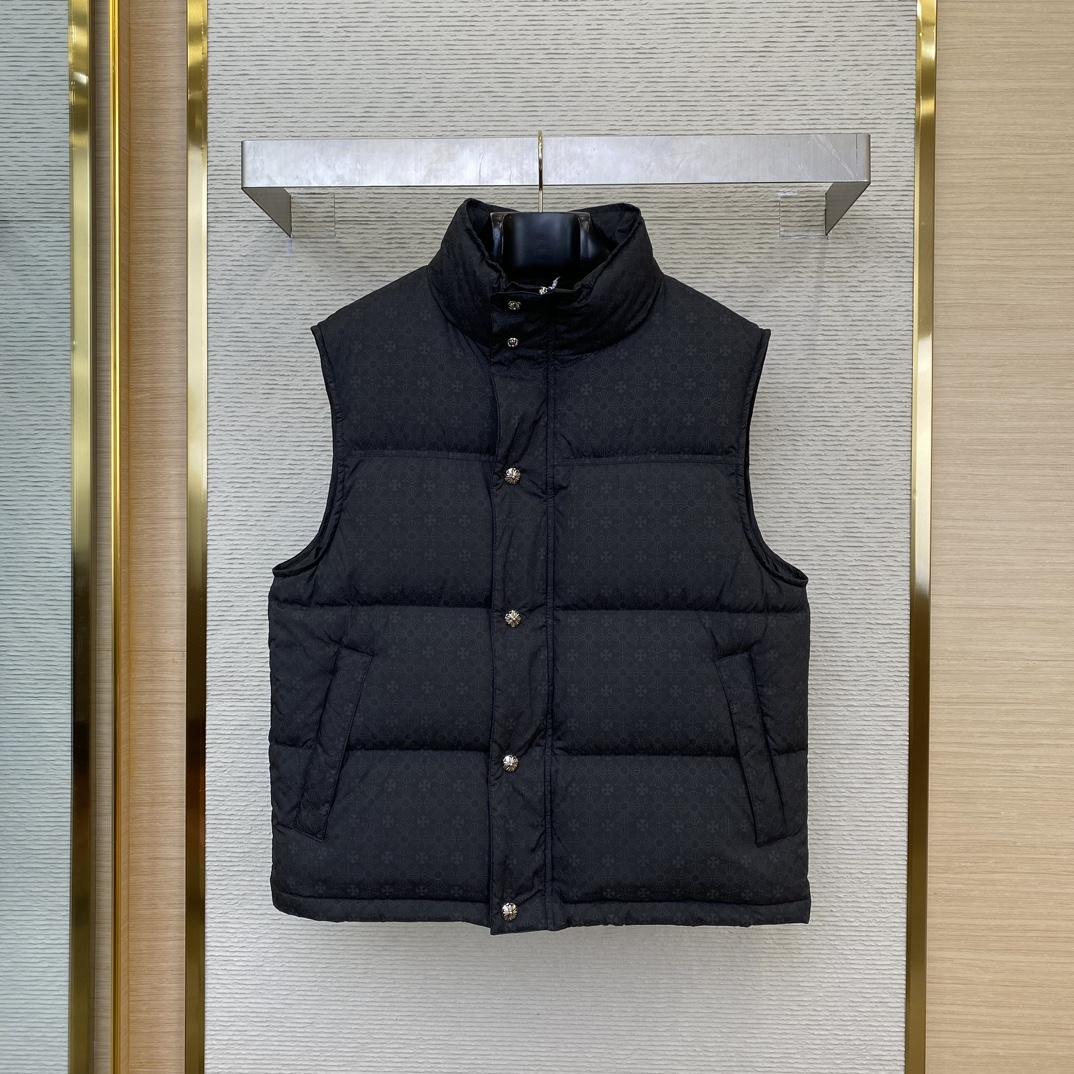 Chrome Hearts Puffer Vest - DesignerGu