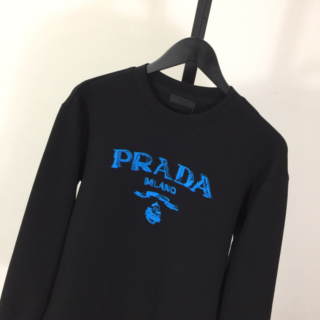 Prada Cotton Sweatshirt - DesignerGu