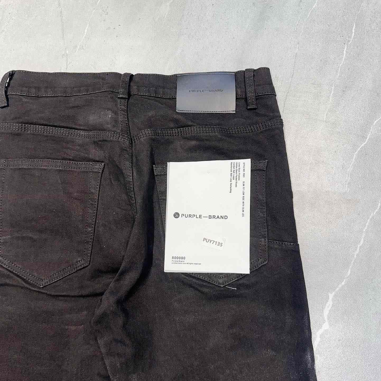 Purple-Brand Jeans   PUY7135 - DesignerGu