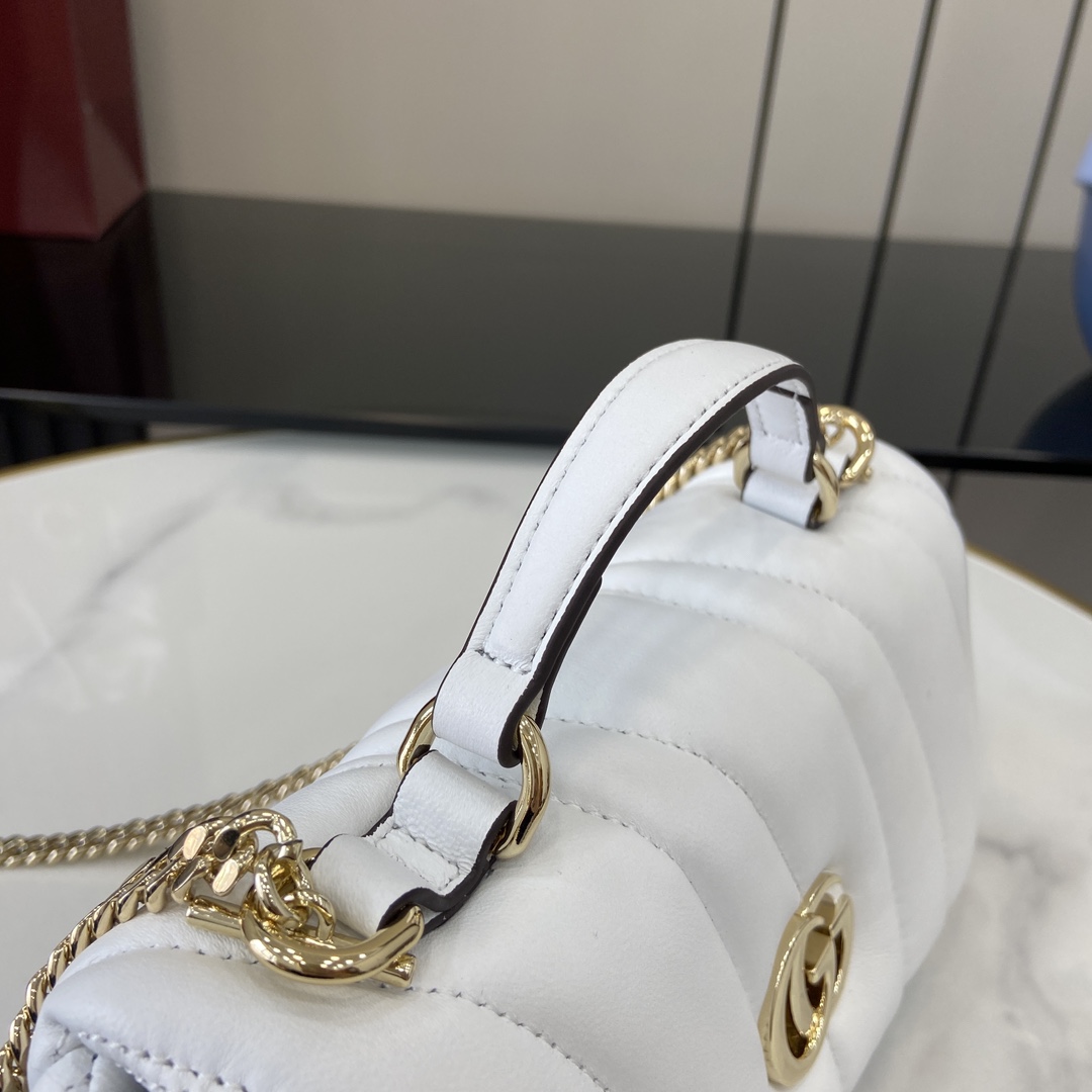 Gucci GG Milano Mini Top Handle Bag - DesignerGu