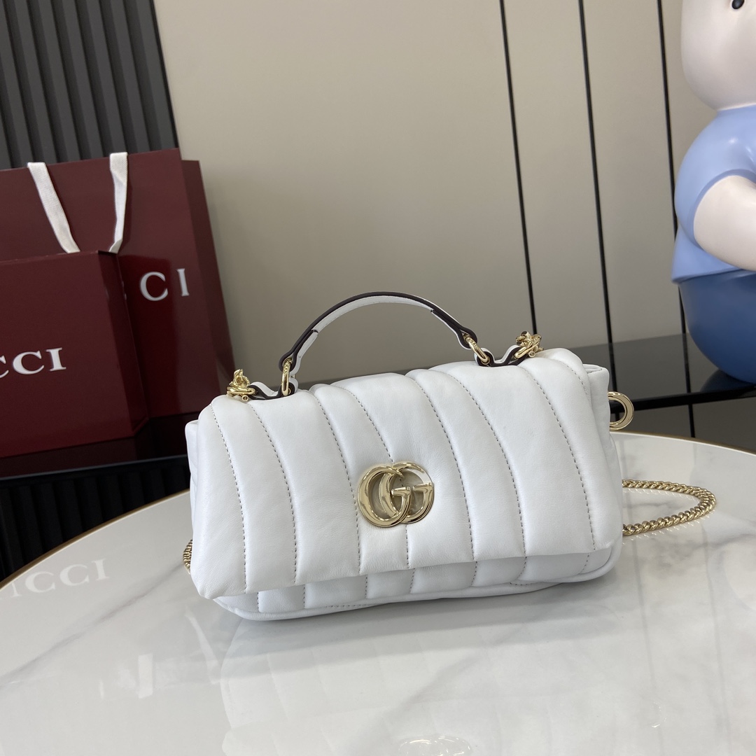 Gucci GG Milano Mini Top Handle Bag - DesignerGu