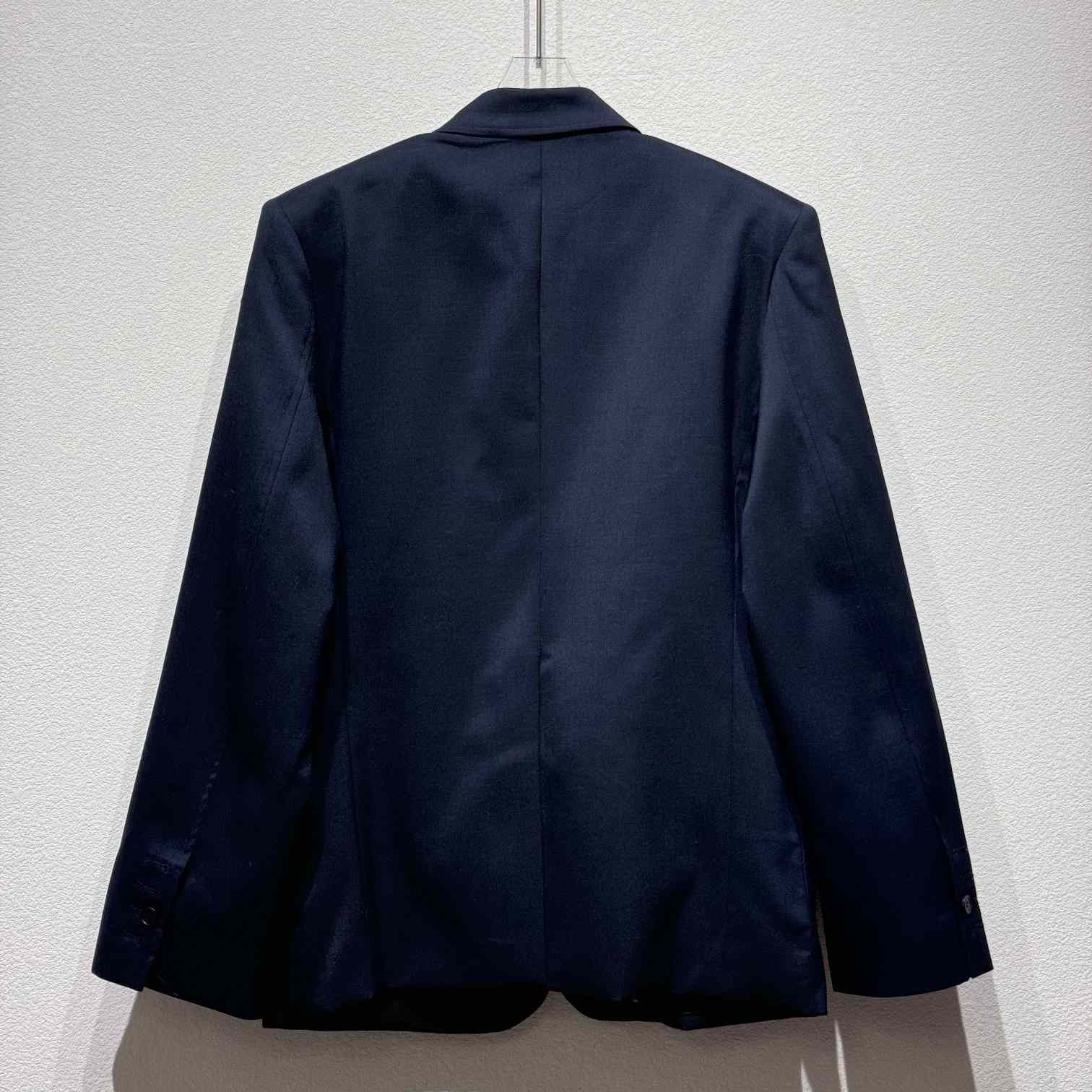 Miu Miu Single-breasted Mohair Jacket - DesignerGu