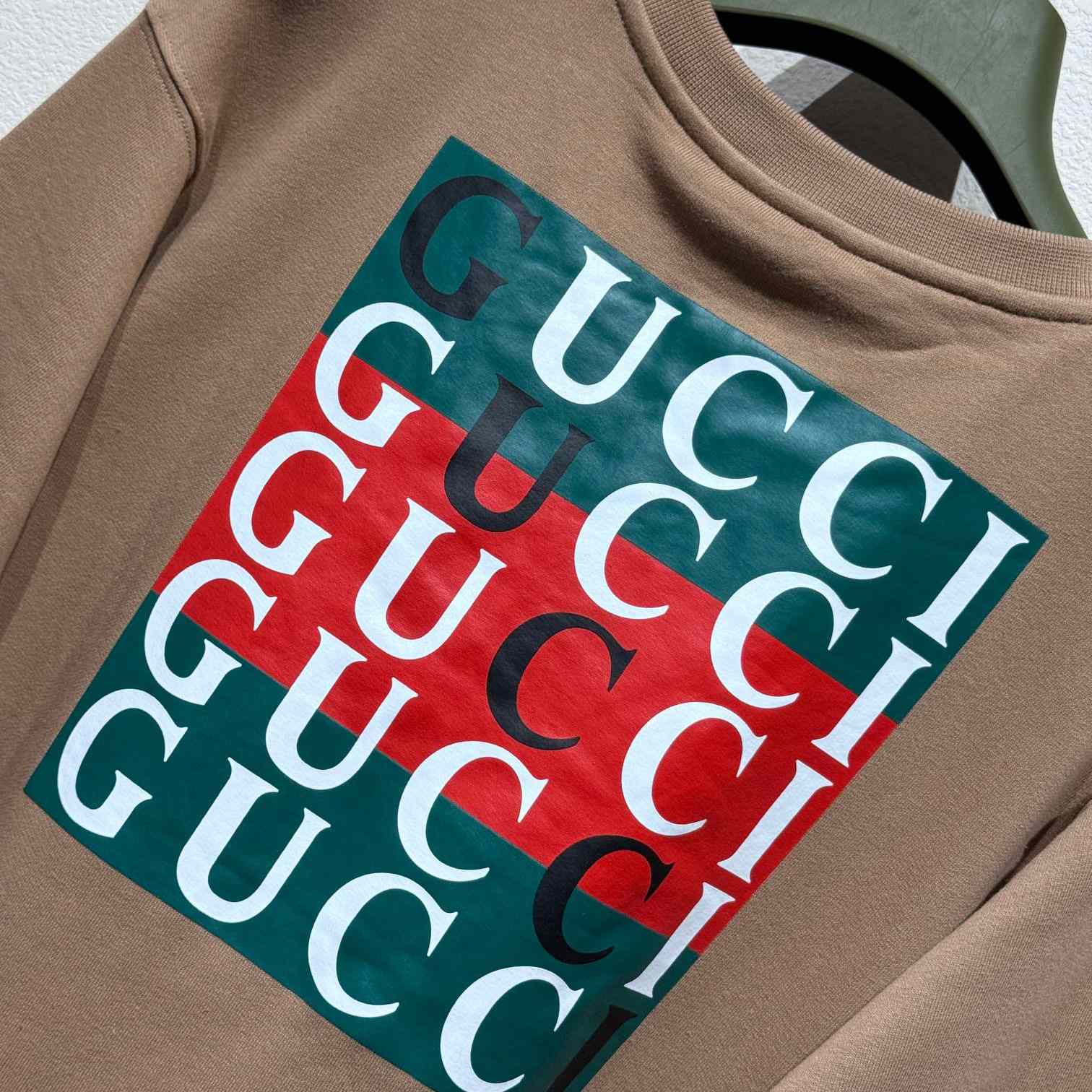 Gucci Cotton Sweatshirt With Logo - DesignerGu