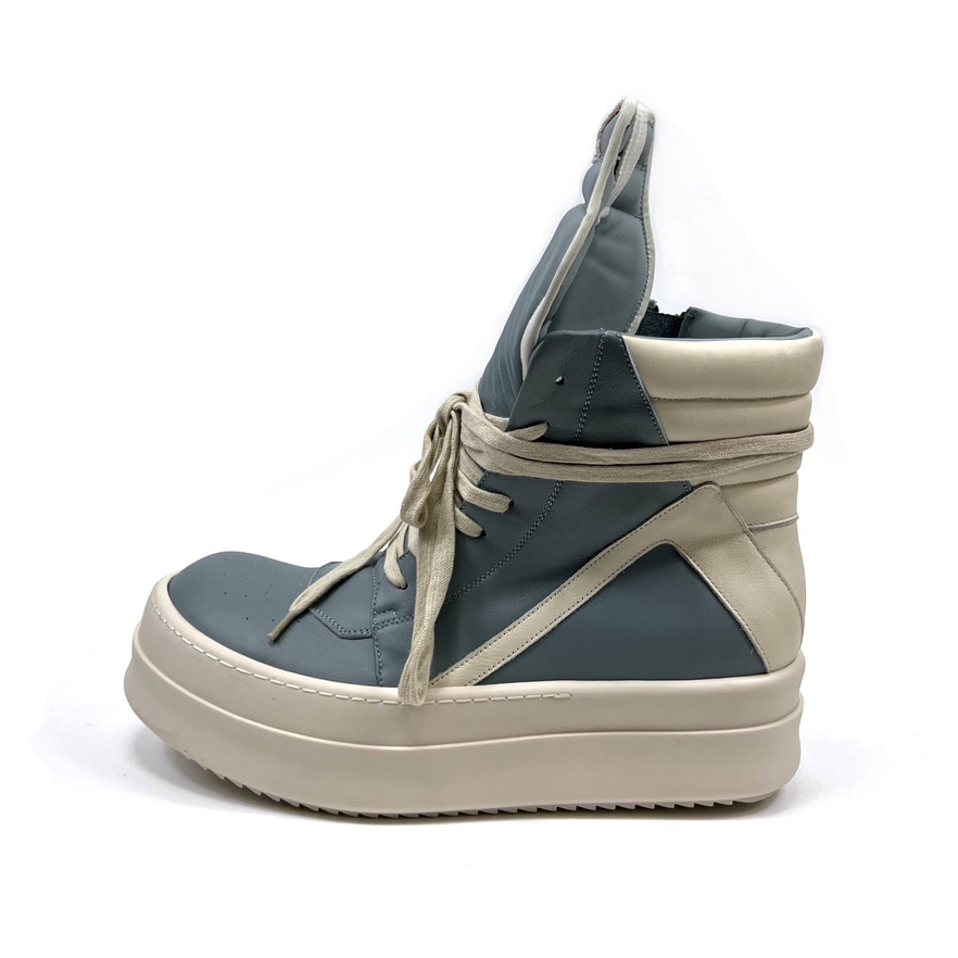 Rick Owens Geobasket High-Top Sneakers - DesignerGu