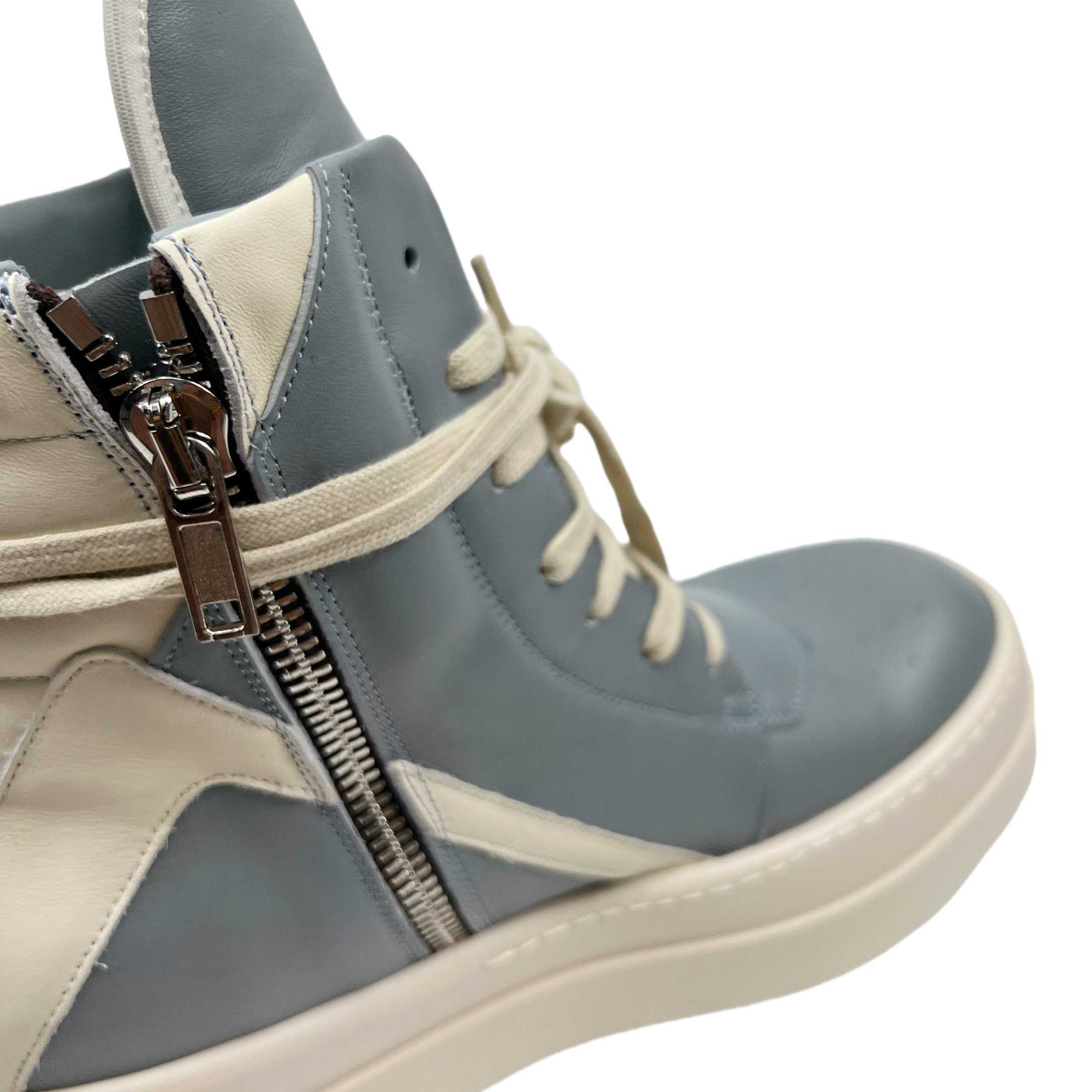 Rick Owens Geobasket High-Top Sneakers - DesignerGu