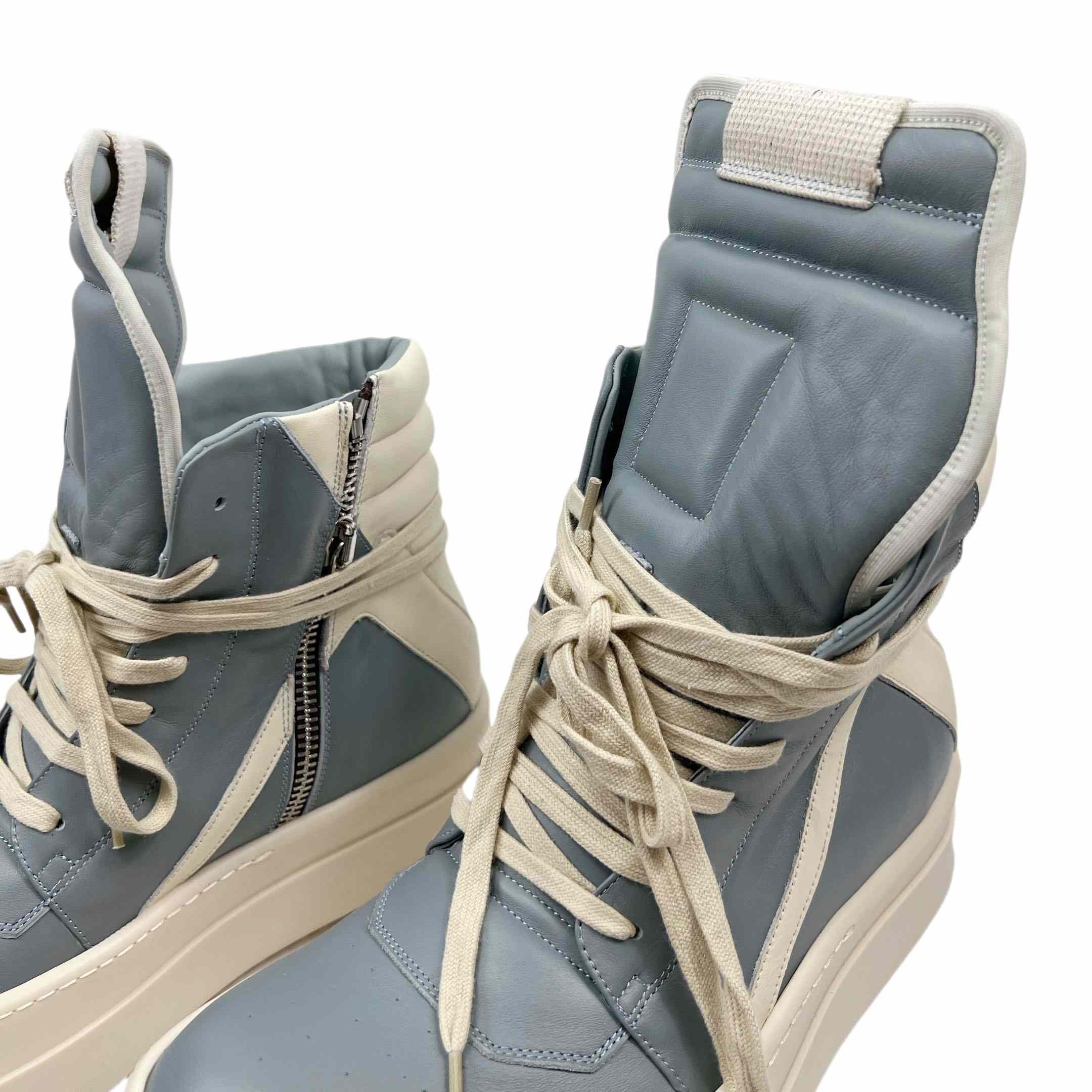 Rick Owens Geobasket High-Top Sneakers - DesignerGu