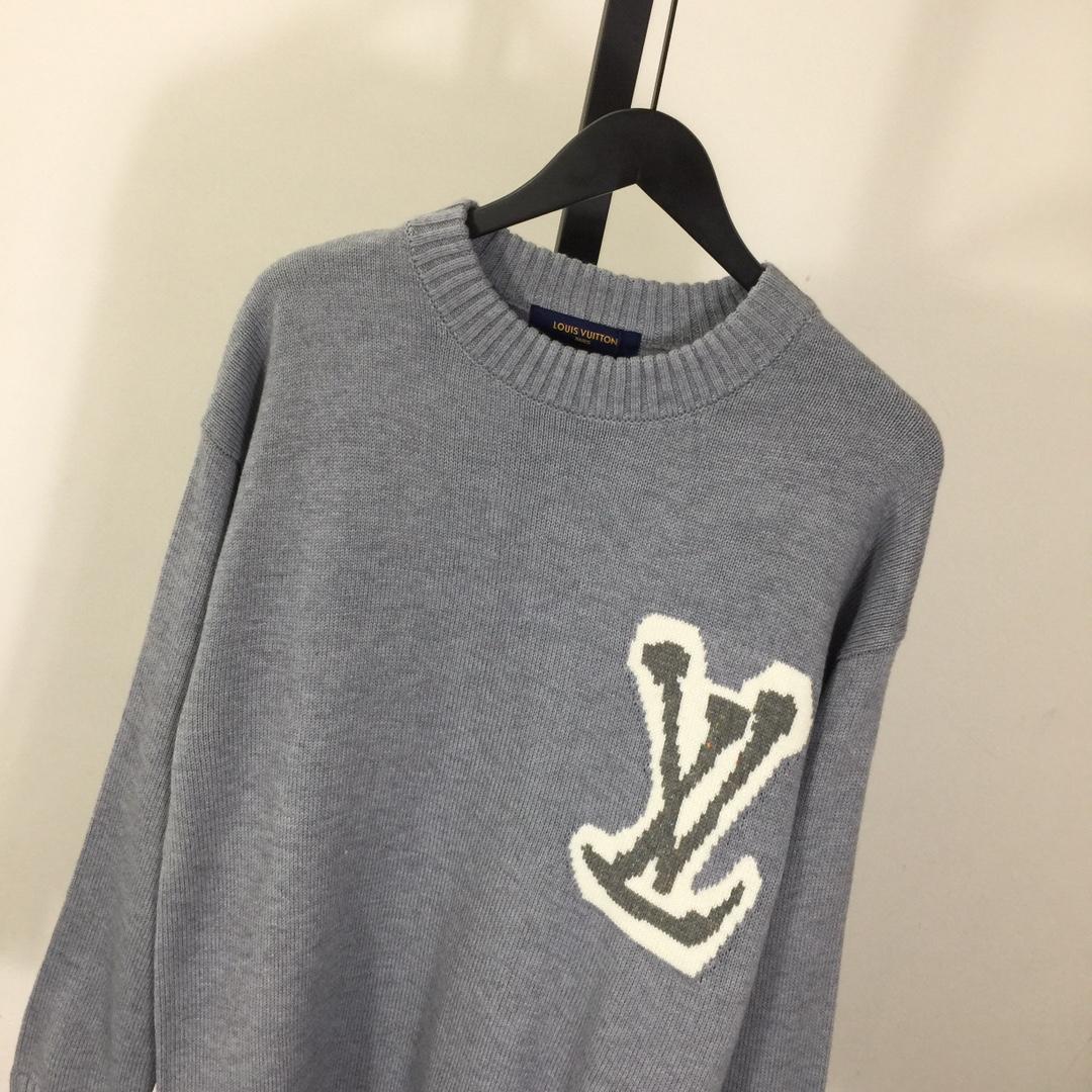 Louis Vuitton Logo Sweater - DesignerGu