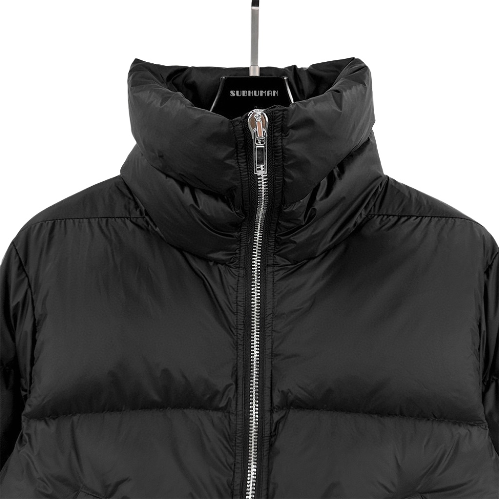 Rick Owens Black Porterville Turtle Down Jacket - DesignerGu